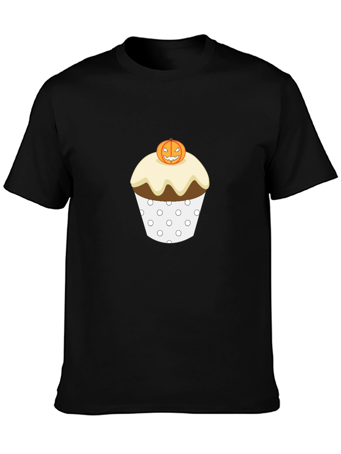 Halloween Cupcake T-Shirt - Spooky Treat Tee