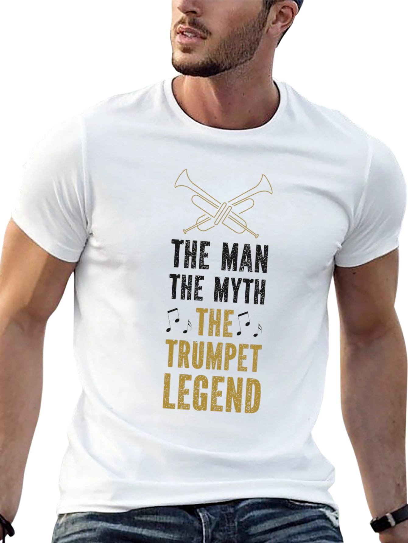 The Trumpet Legend T-Shirt - Musician Graphic Tee