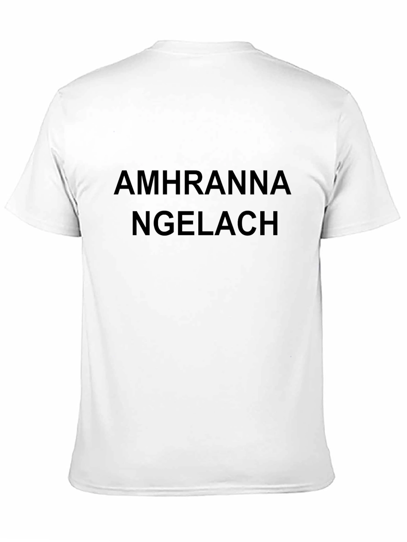 Amhranna Ngelach Black T-Shirt