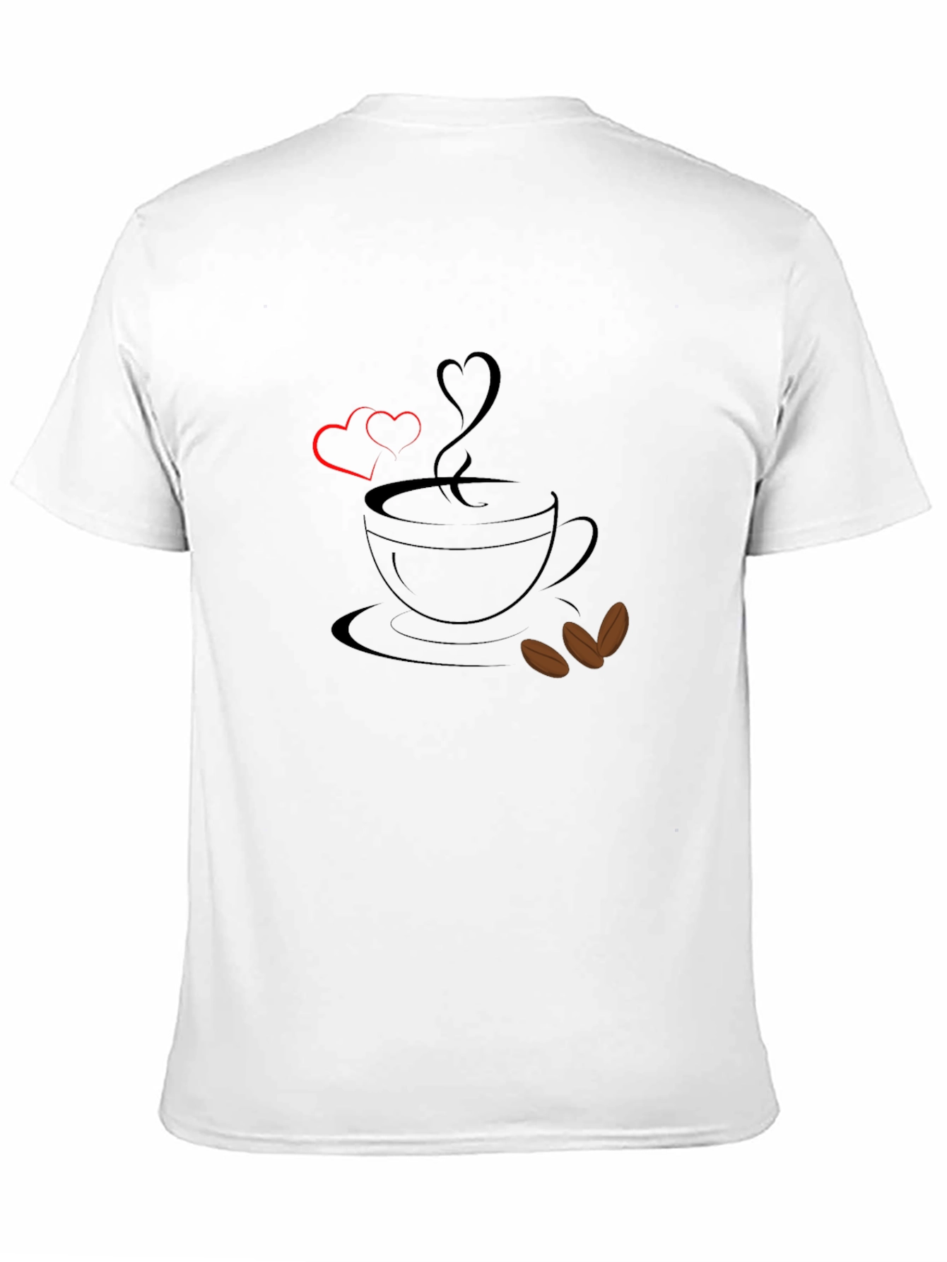 Coffee Love Graphic Tee - Black T-Shirt