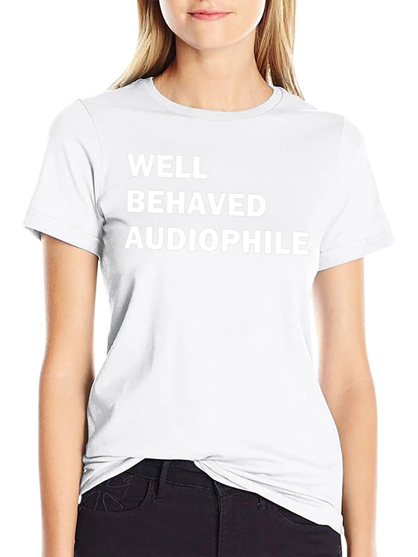 Well Behaved Audiophile T-Shirt - Black
