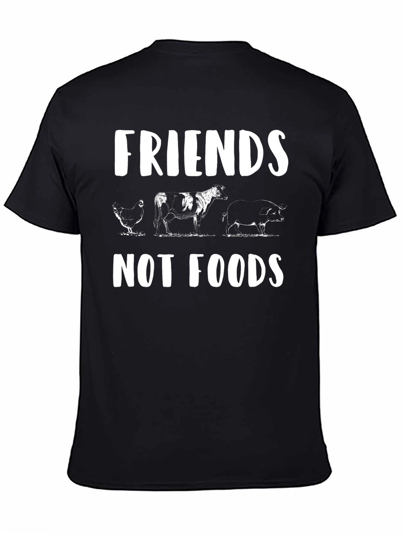 Friends Not Foods Vegan T-Shirt