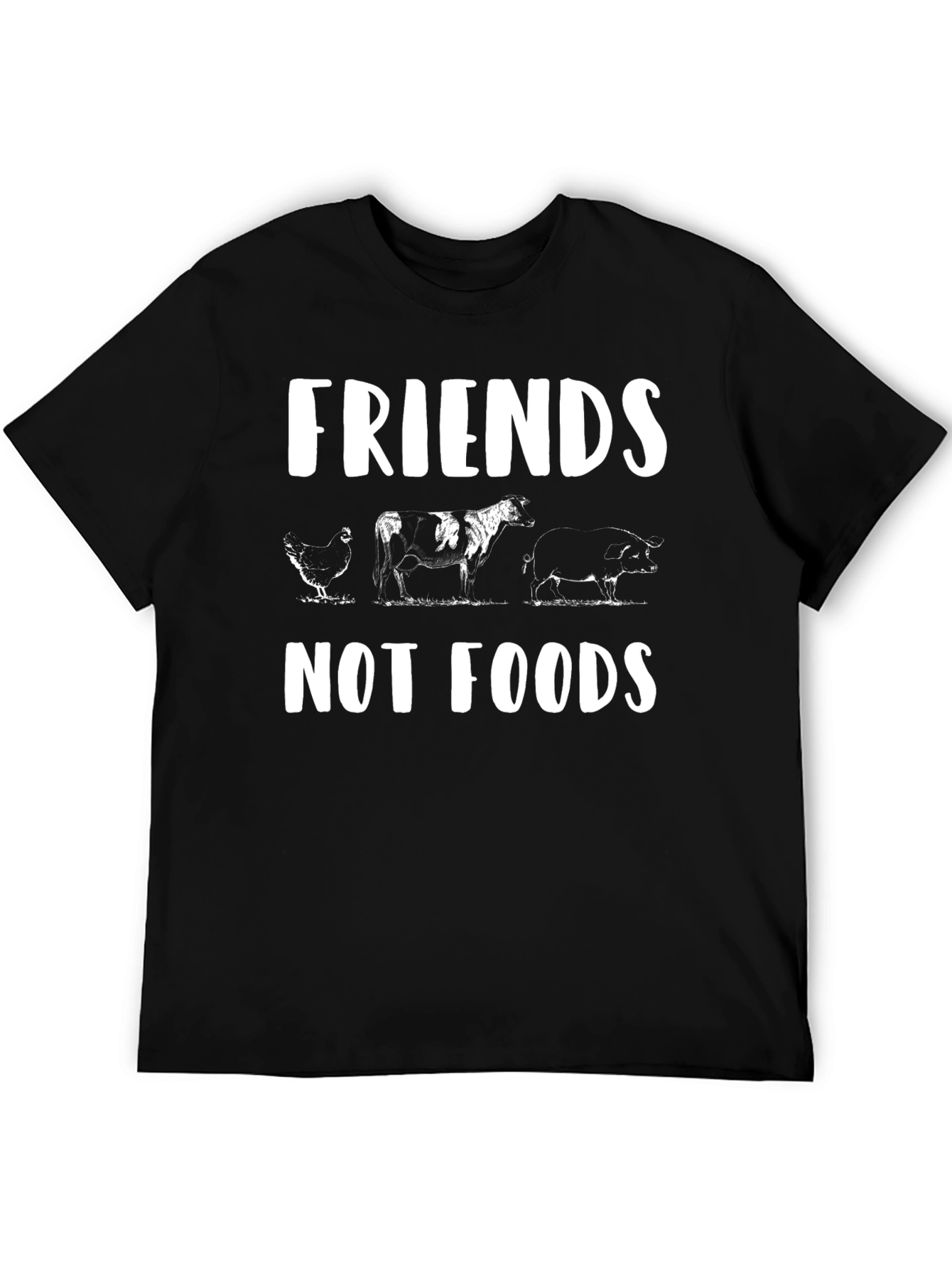 Friends Not Foods Vegan T-Shirt