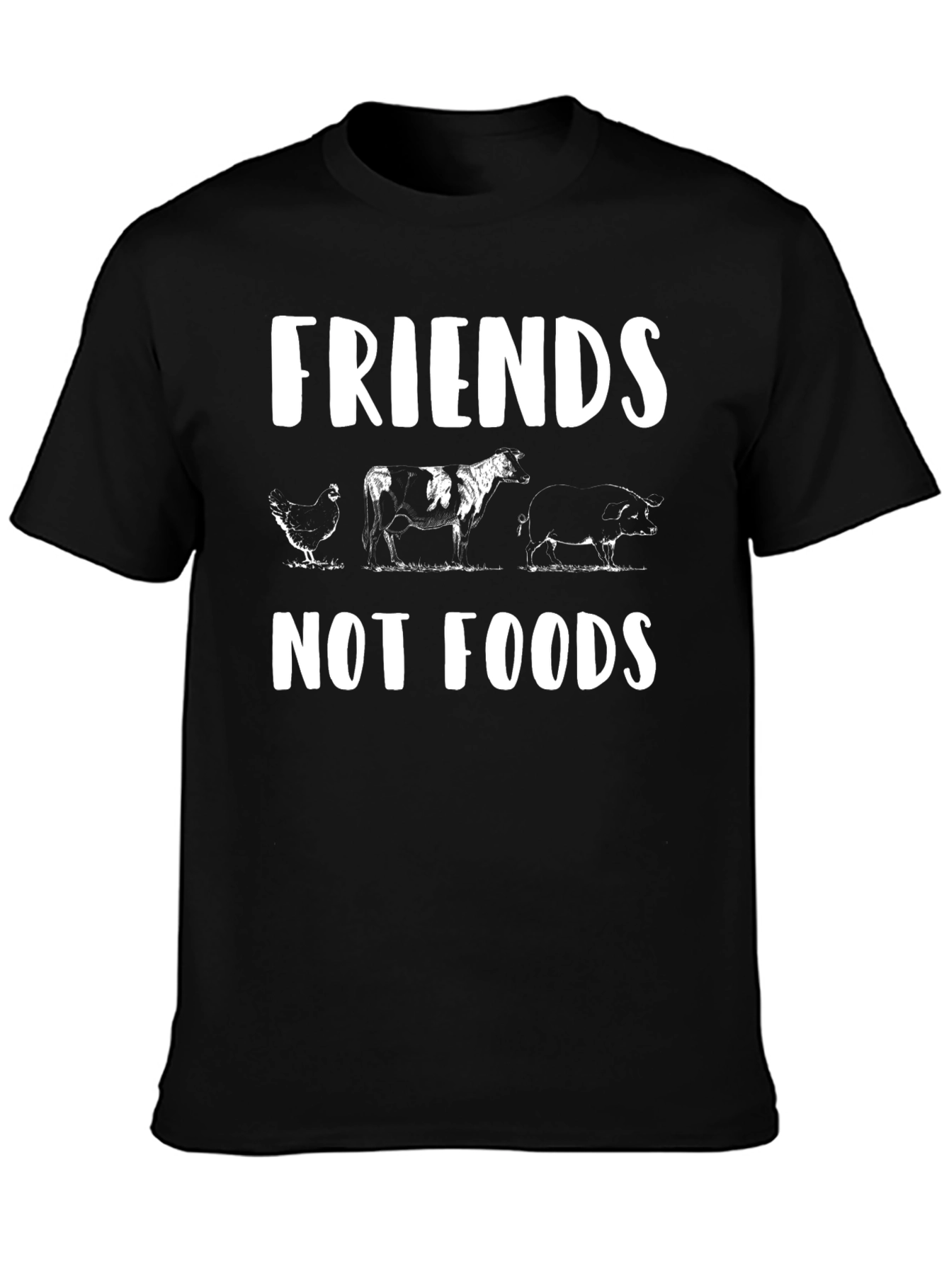 Friends Not Foods Vegan T-Shirt
