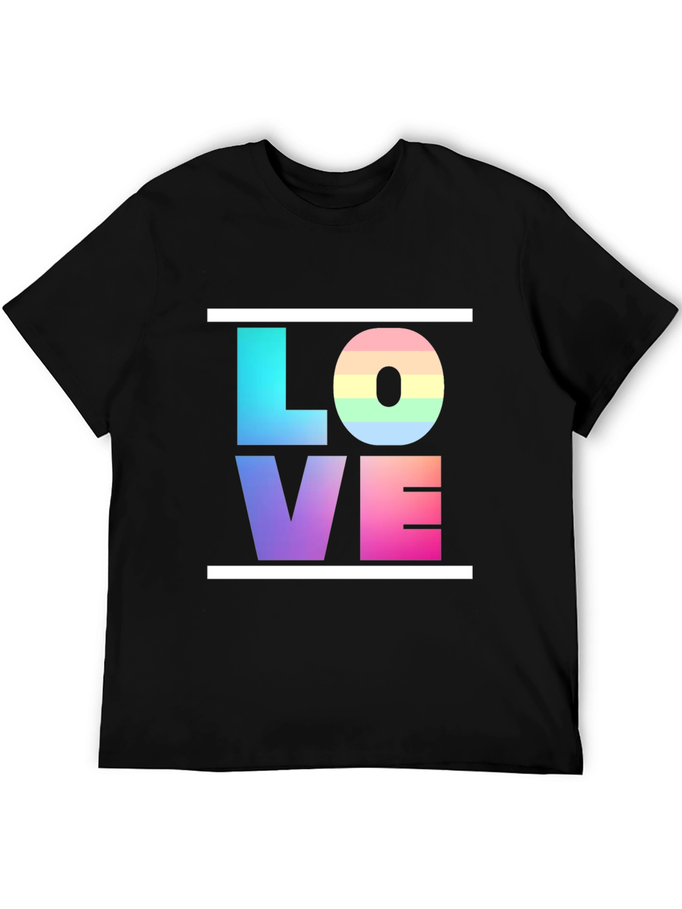 Rainbow Love T-Shirt - Pride & Positivity