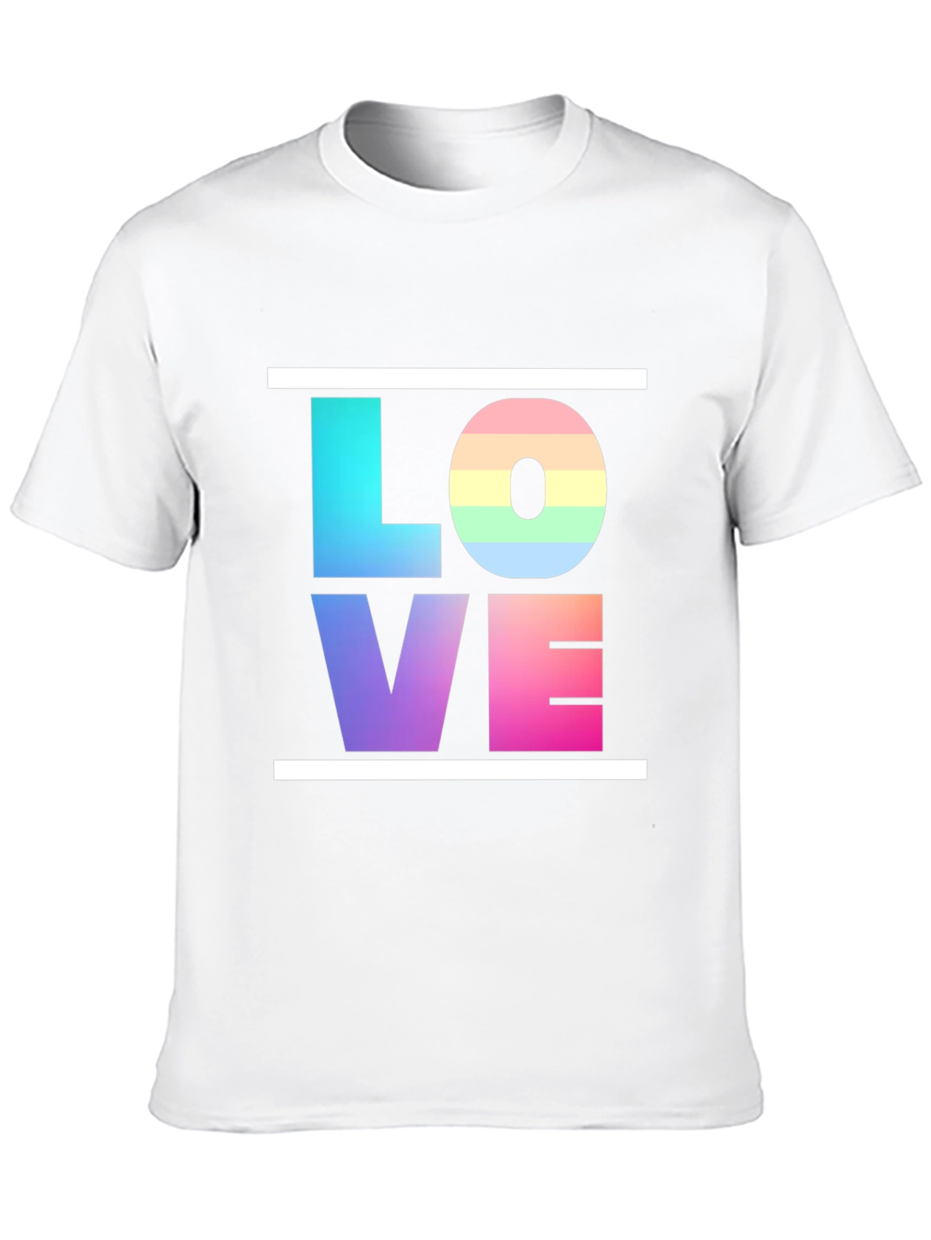 Rainbow Love T-Shirt - Pride & Positivity