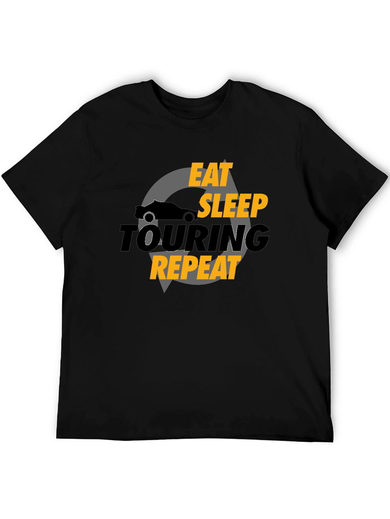 Eat Sleep Touring Repeat Graphic T-Shirt