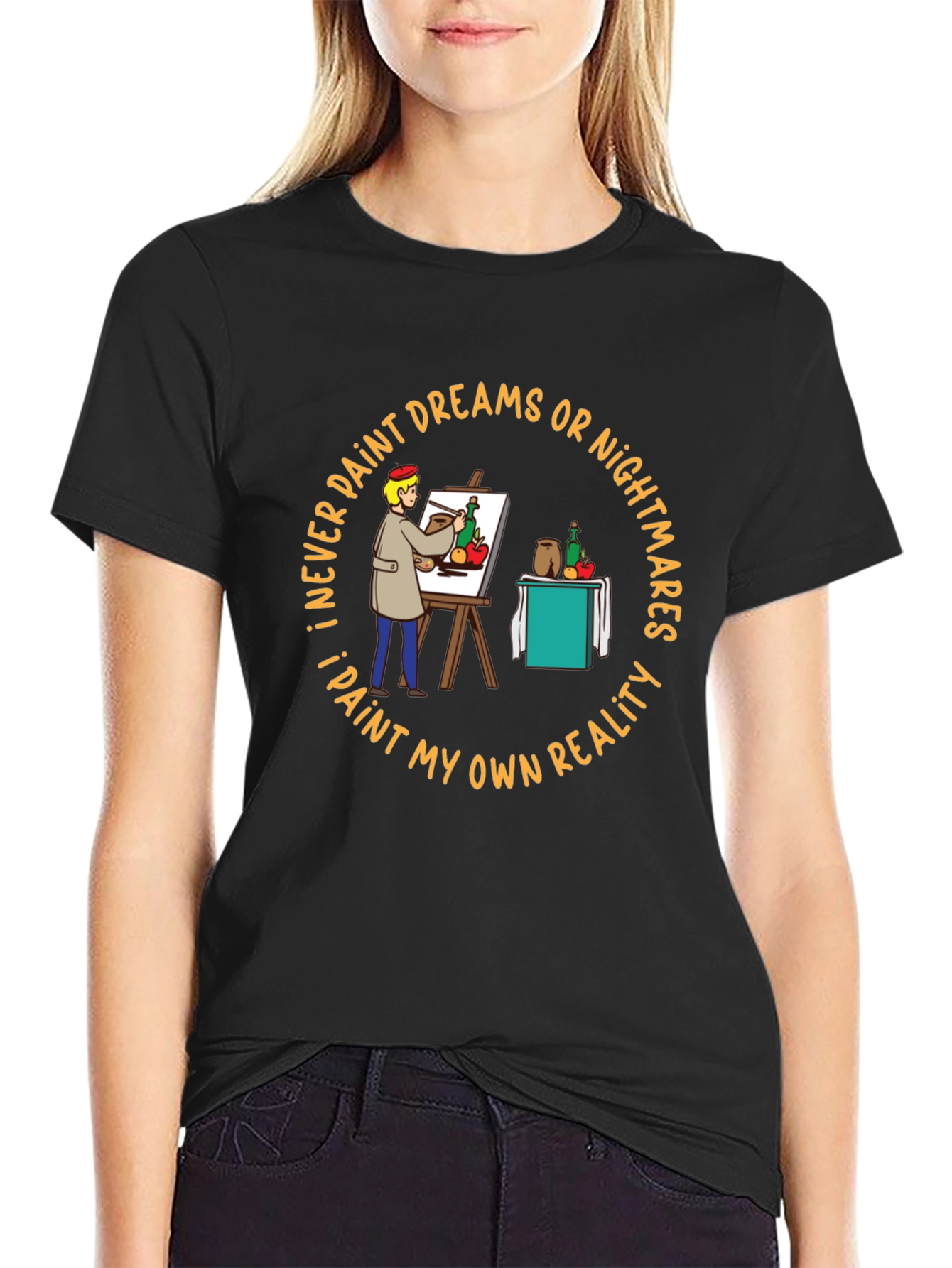 Painters Reality T-Shirt - Unique Art Tee