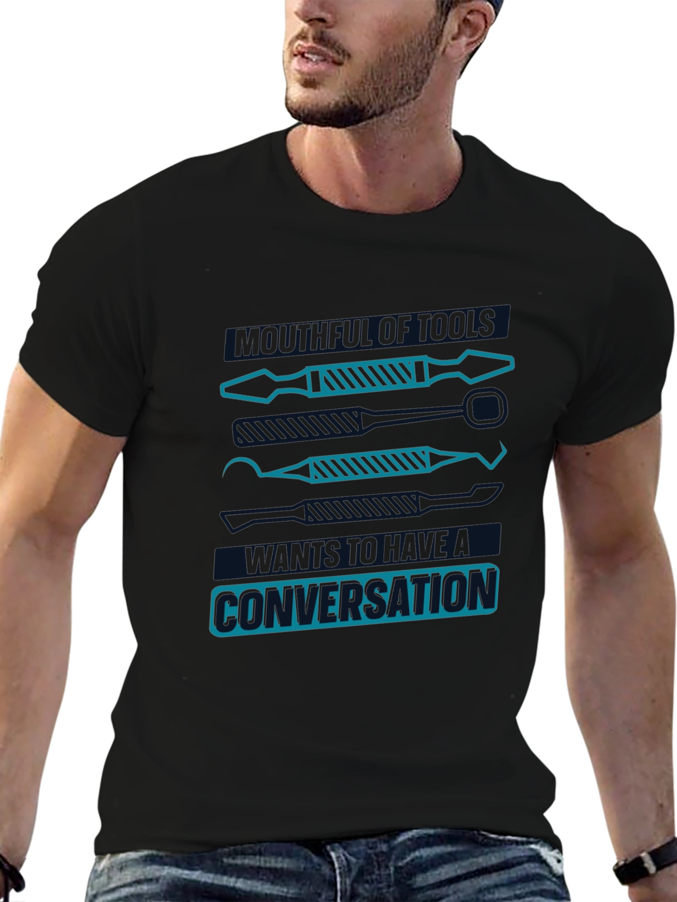 Dentist Tools T-Shirt: Meaningful Conversation Starter