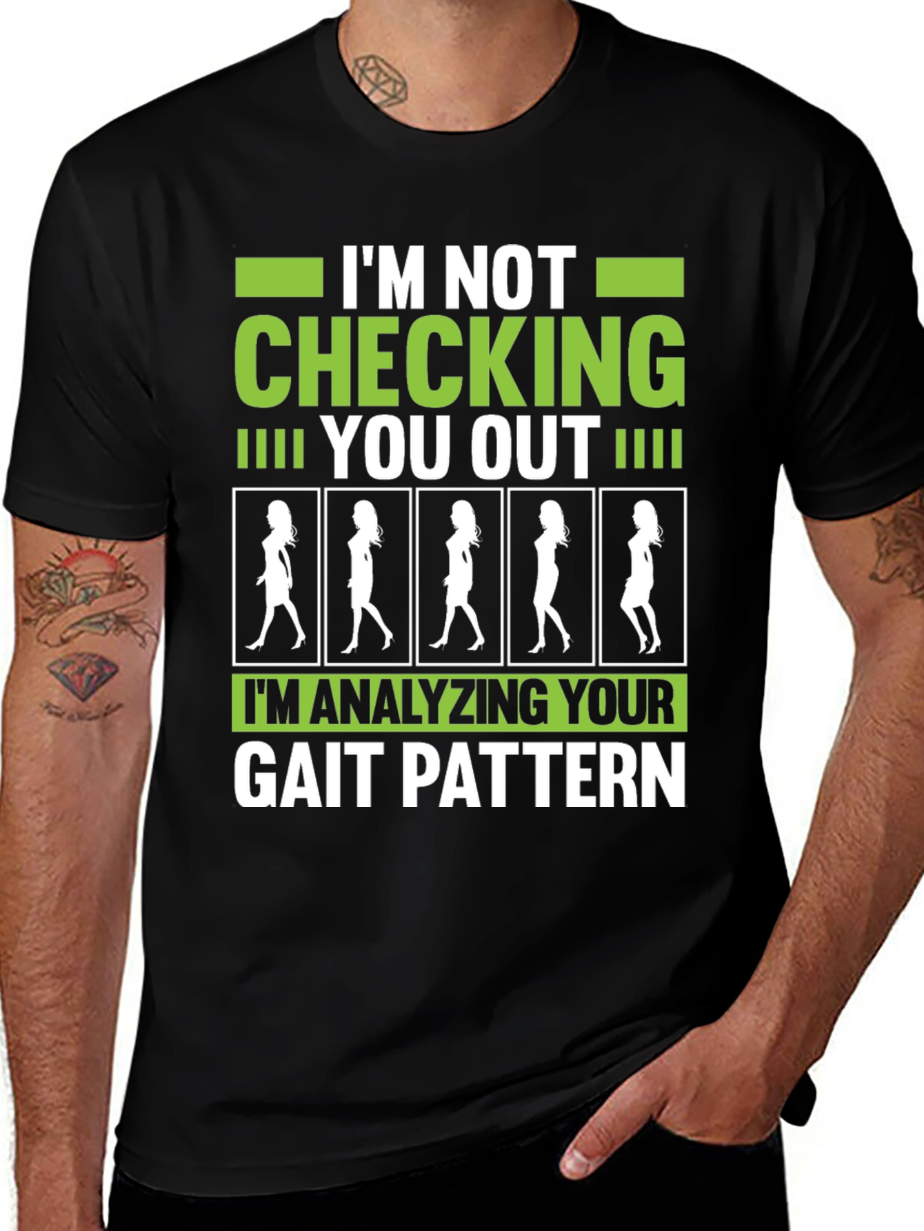 Gait Pattern Analysis Graphic Tee