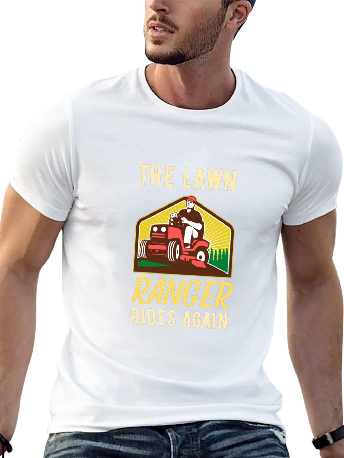 The Lawn Ranger Rides Again T-Shirt