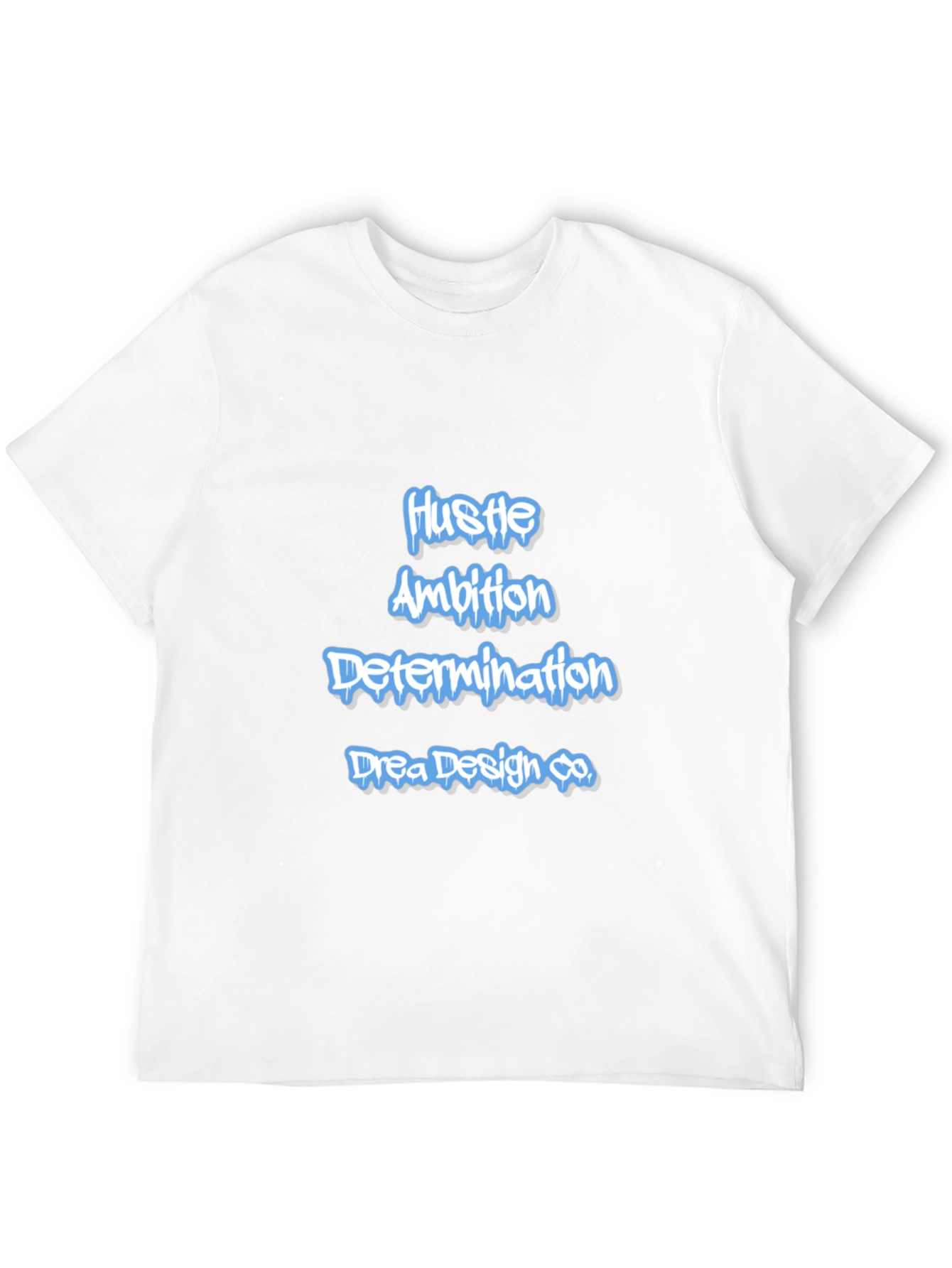 Hustle Ambition Tee - Drea Design Co. Black T-Shirt