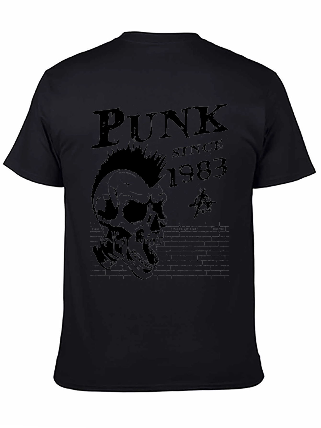 Punk Since 1983 T-Shirt - Skull Graphic Tee