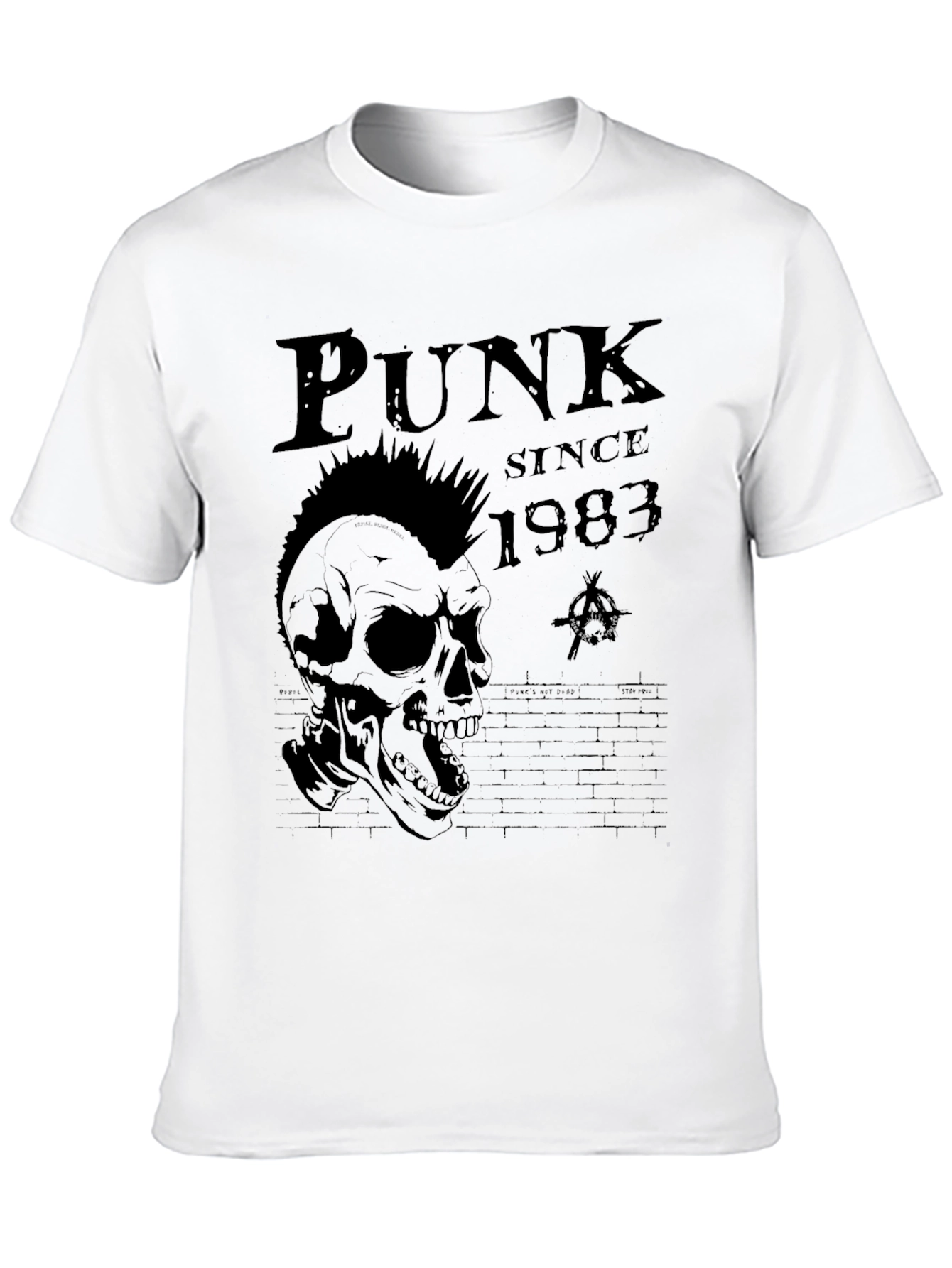 Punk Since 1983 T-Shirt - Skull Graphic Tee