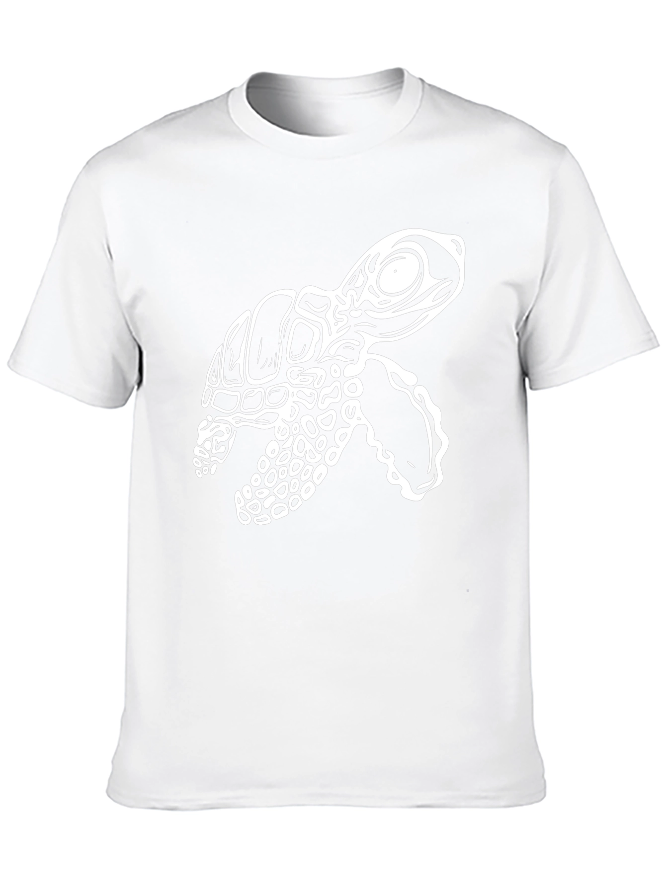 Turtle Graphic Tee - Stylish Black T-Shirt