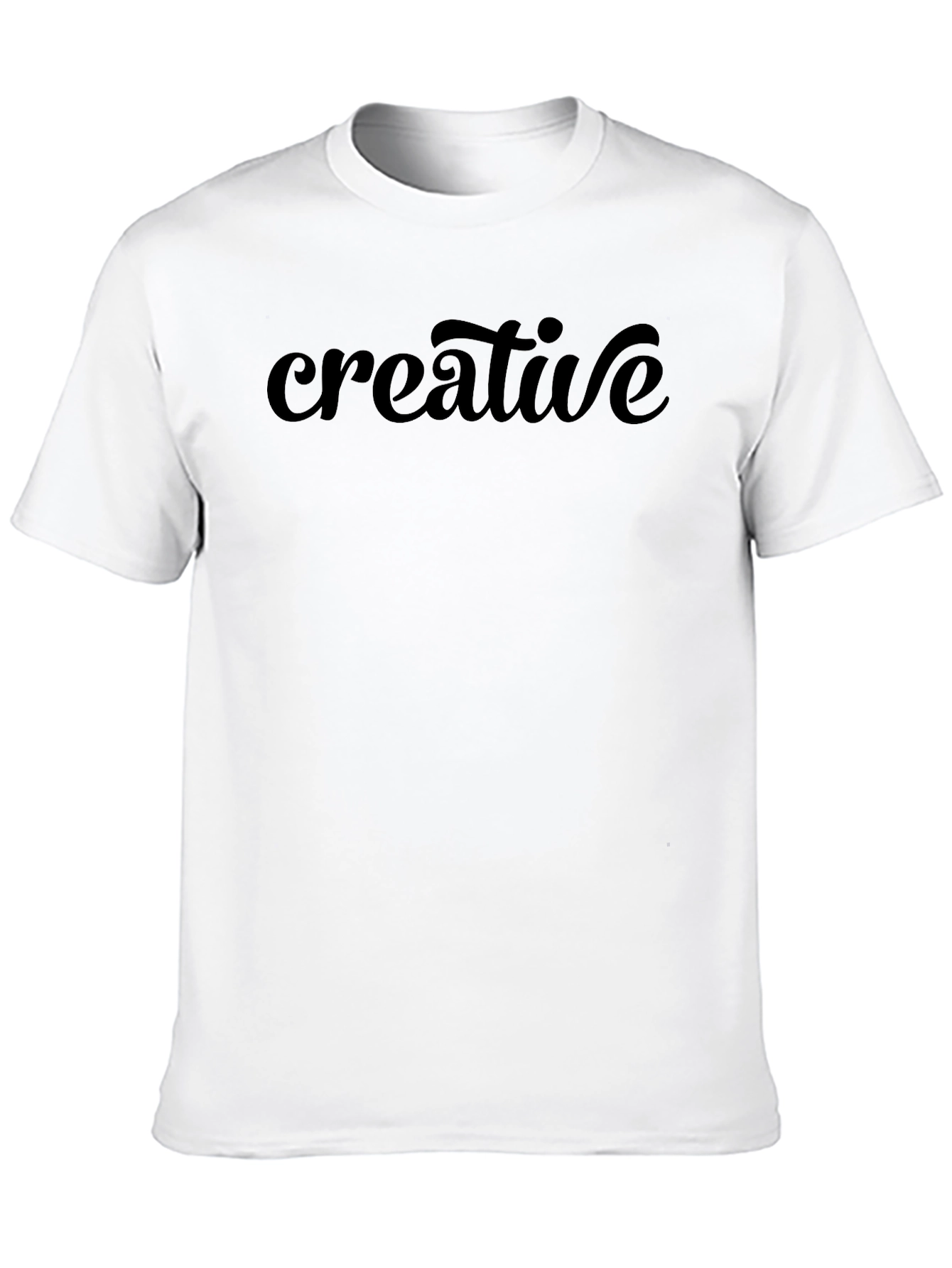 Creative Black T-Shirt