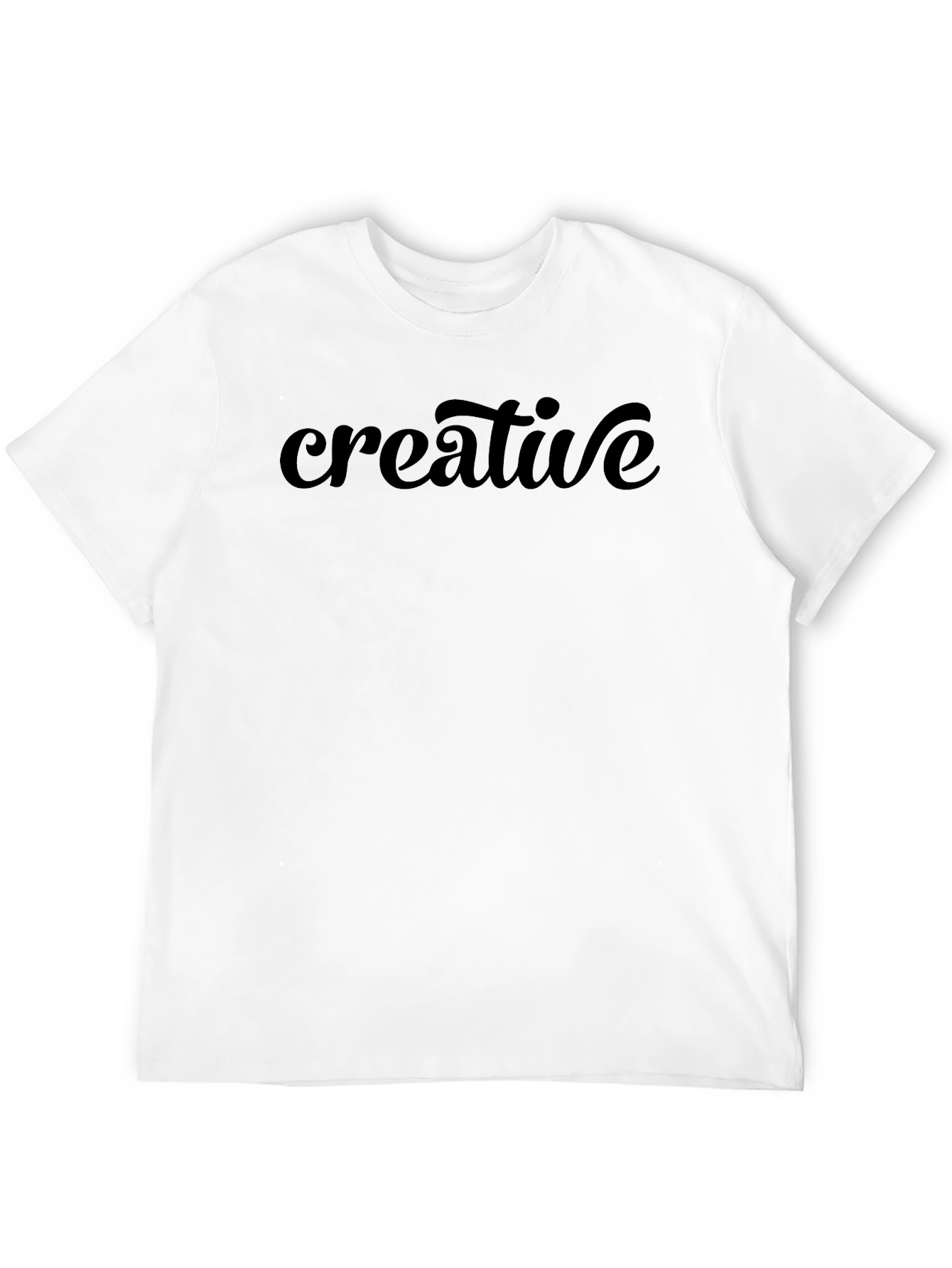 Creative Black T-Shirt
