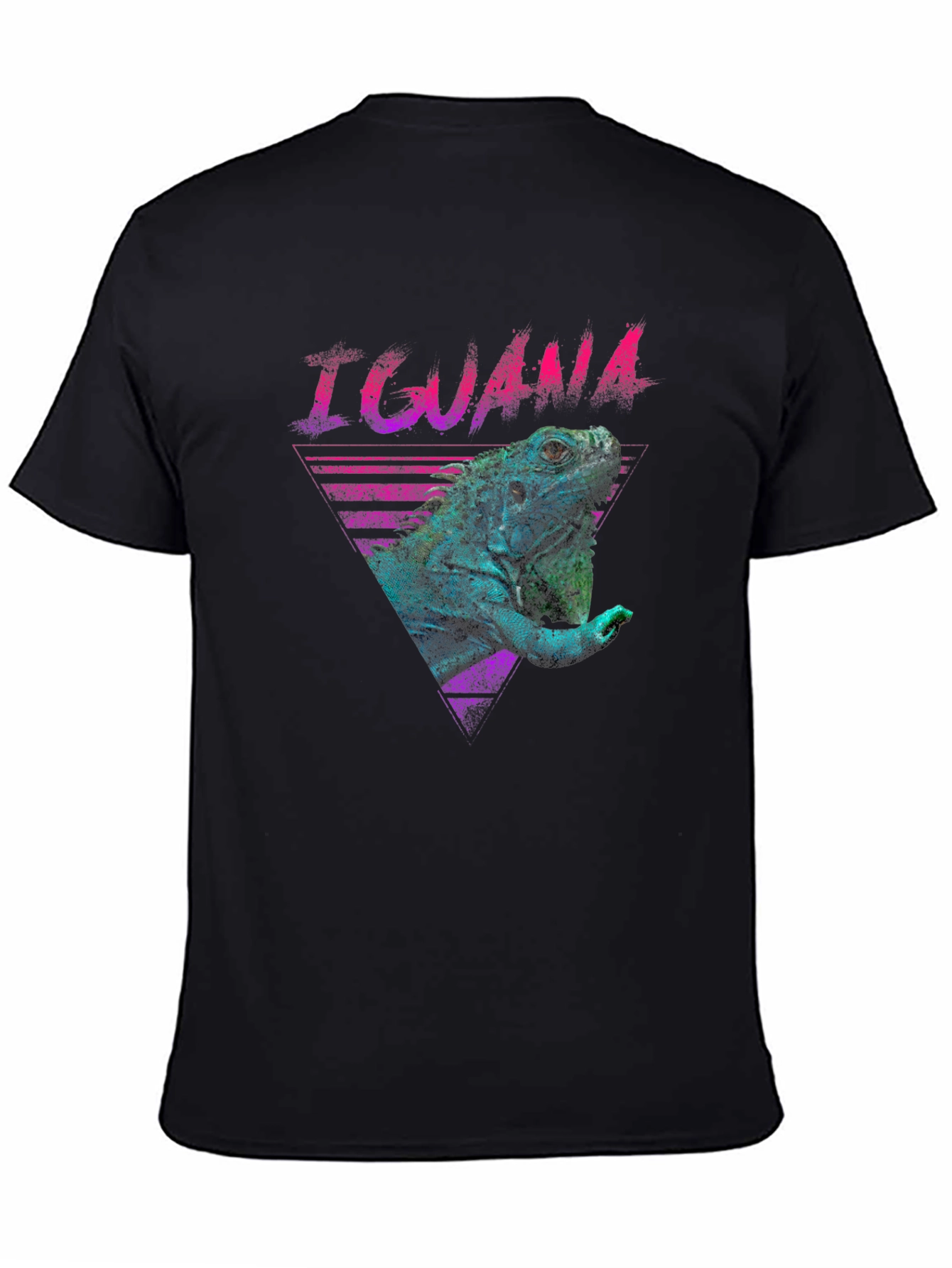 Iguana Retro T-Shirt - Vibrant Graphic Tee