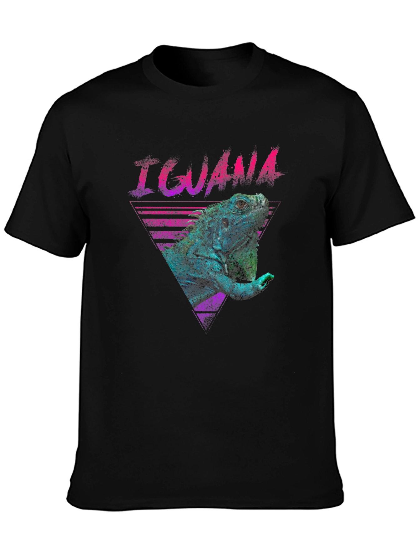 Iguana Retro T-Shirt - Vibrant Graphic Tee