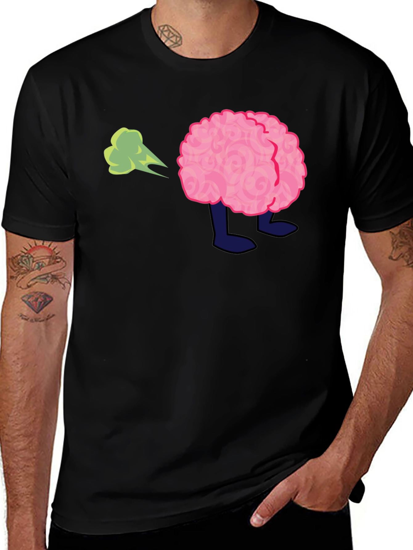 Funny Brain Fart T-Shirt - Adult Humor Tee