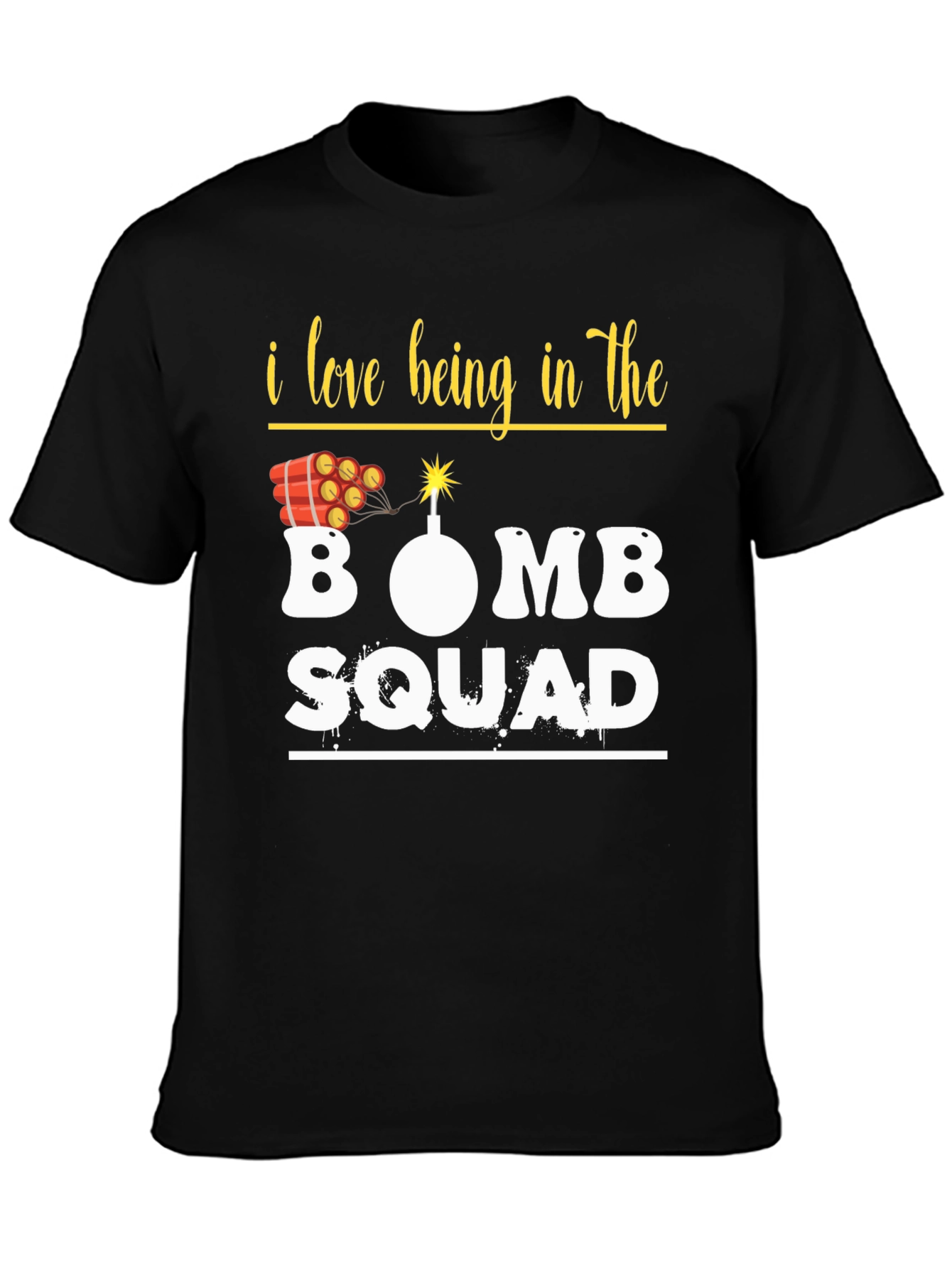 Bomb Squad Graphic Tee - Explosive Humor T-Shirt