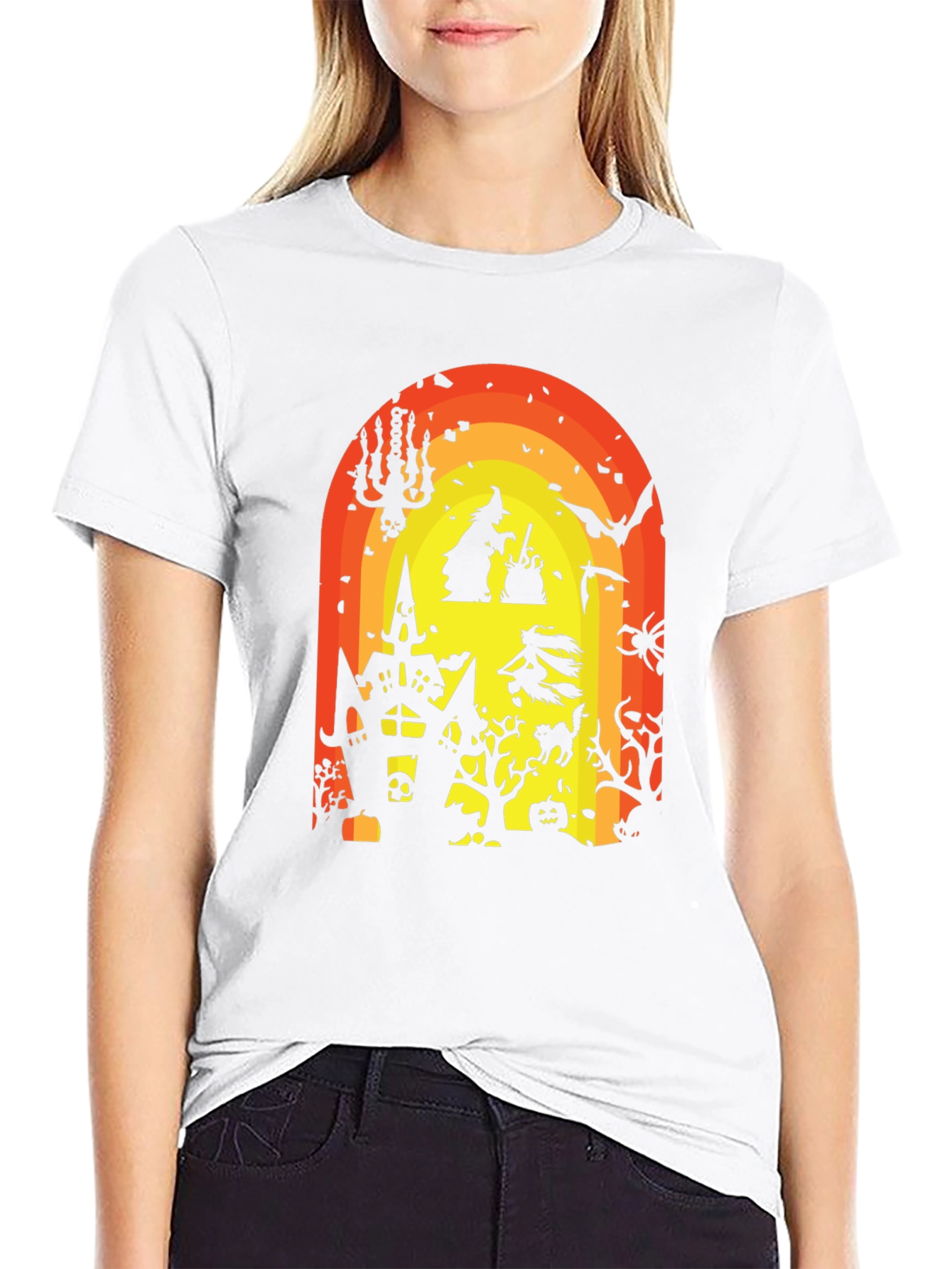 Halloween Graphic Tee - Spooky Season Style!