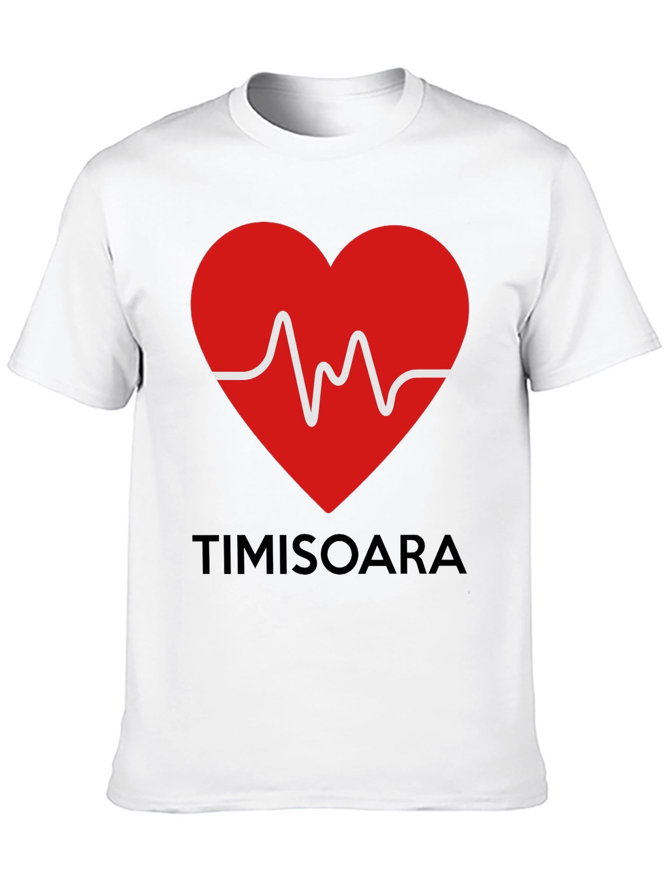 Timisoara Heartbeat T-Shirt - Romania Pride