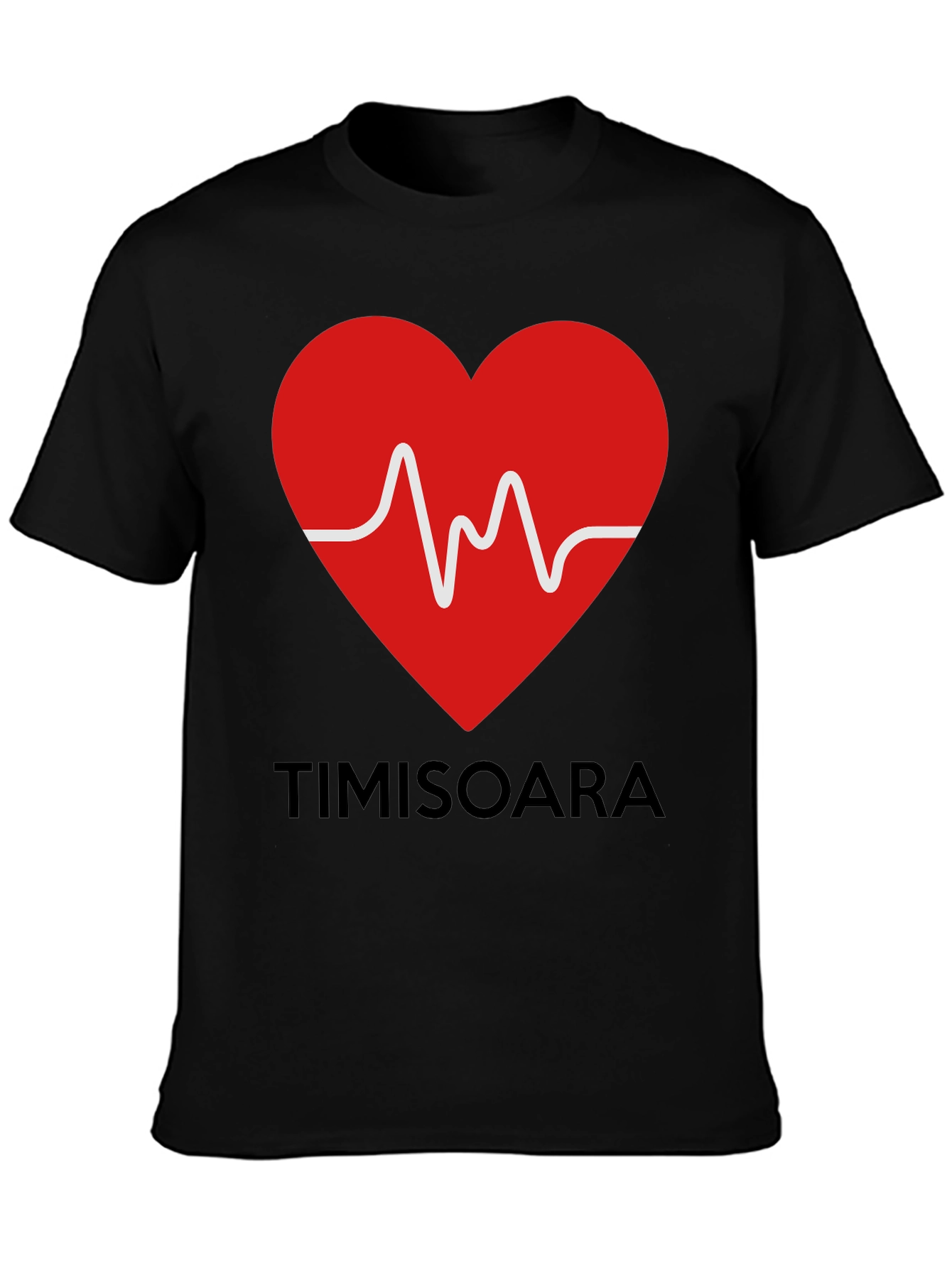 Timisoara Heartbeat T-Shirt - Romania Pride