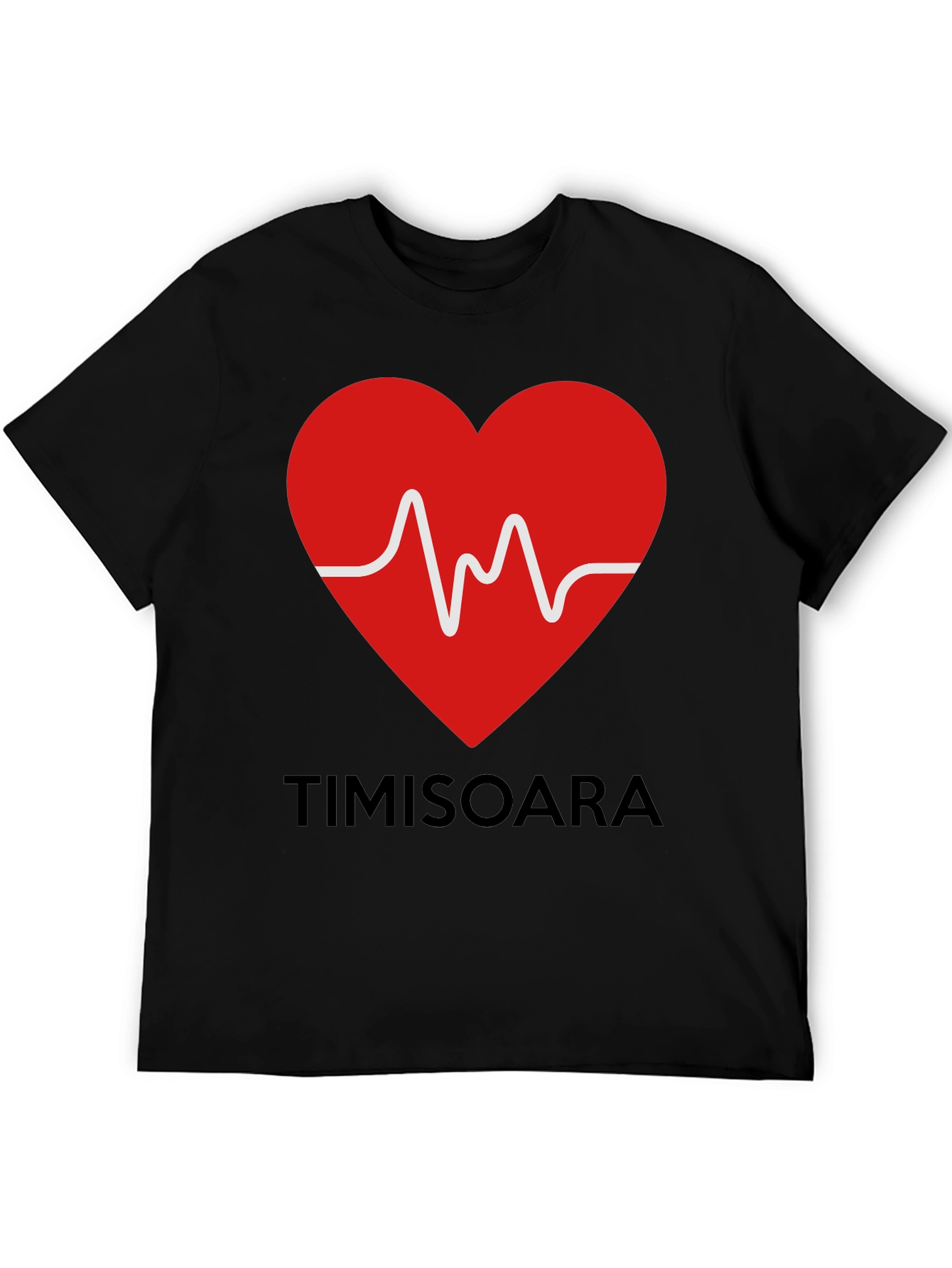 Timisoara Heartbeat T-Shirt - Romania Pride