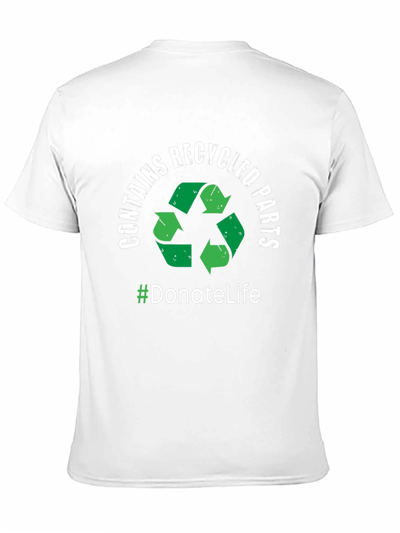 Donate Life Recycled Parts Graphic T-Shirt