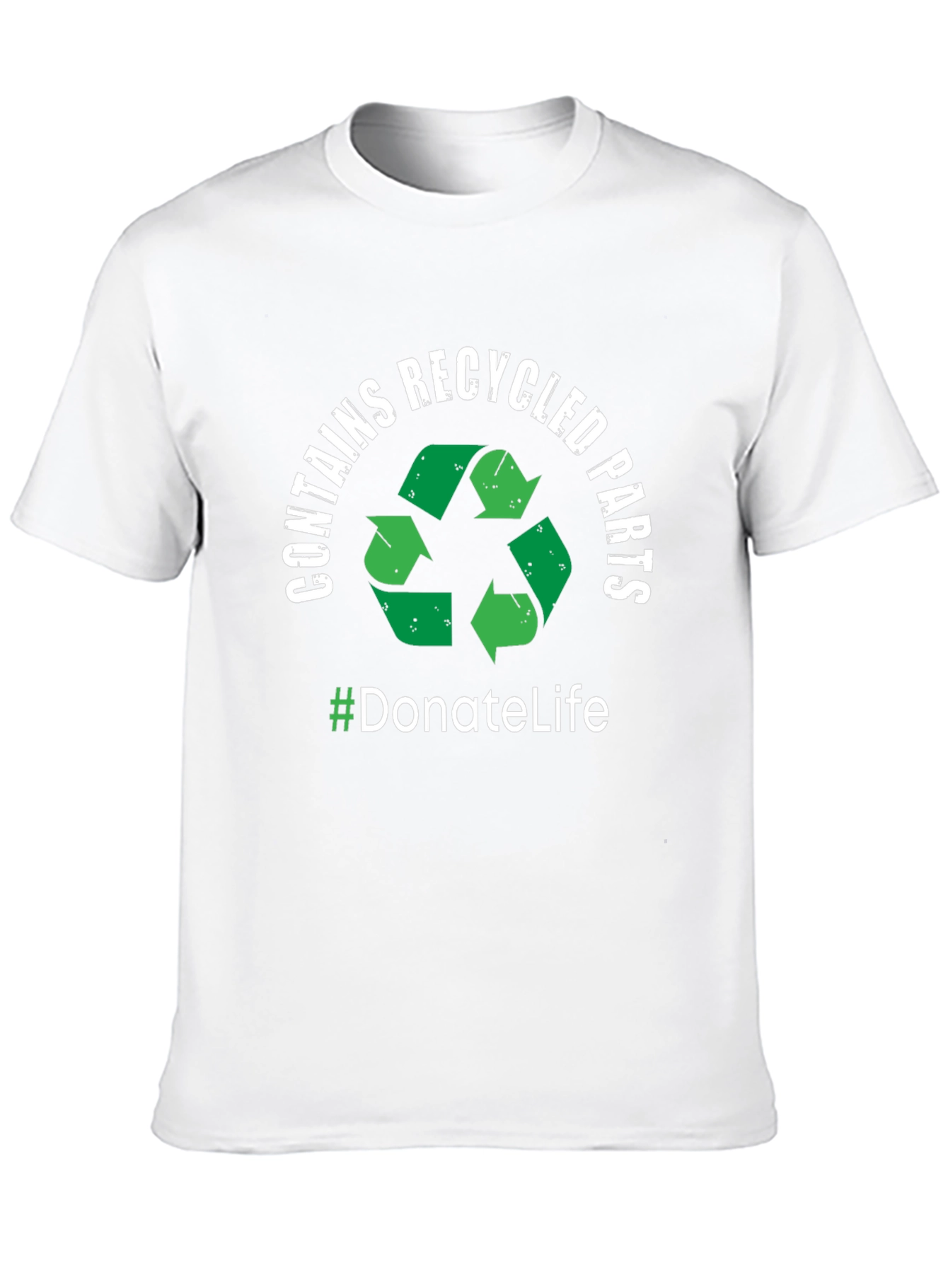 Donate Life Recycled Parts Graphic T-Shirt