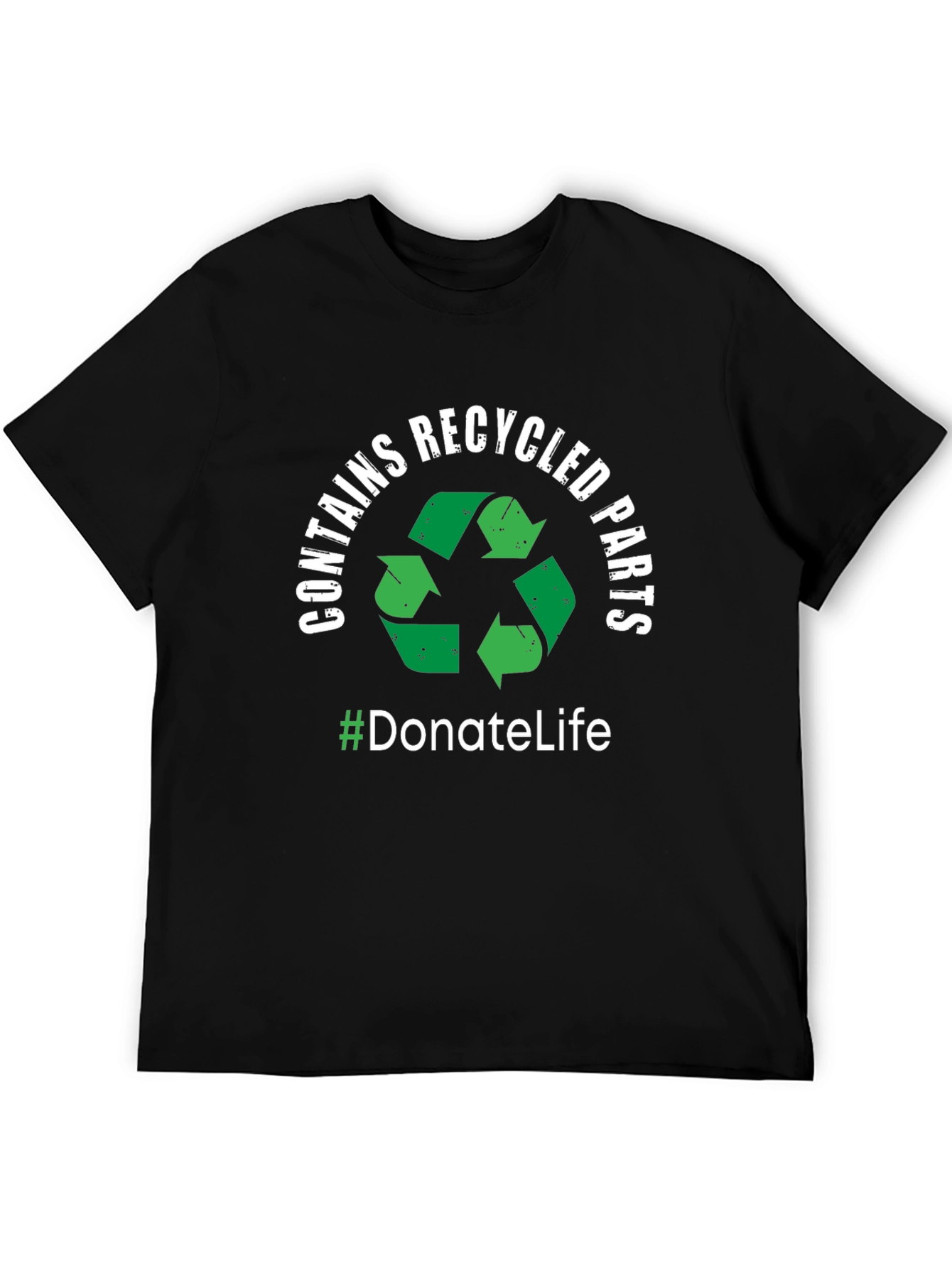 Donate Life Recycled Parts Graphic T-Shirt