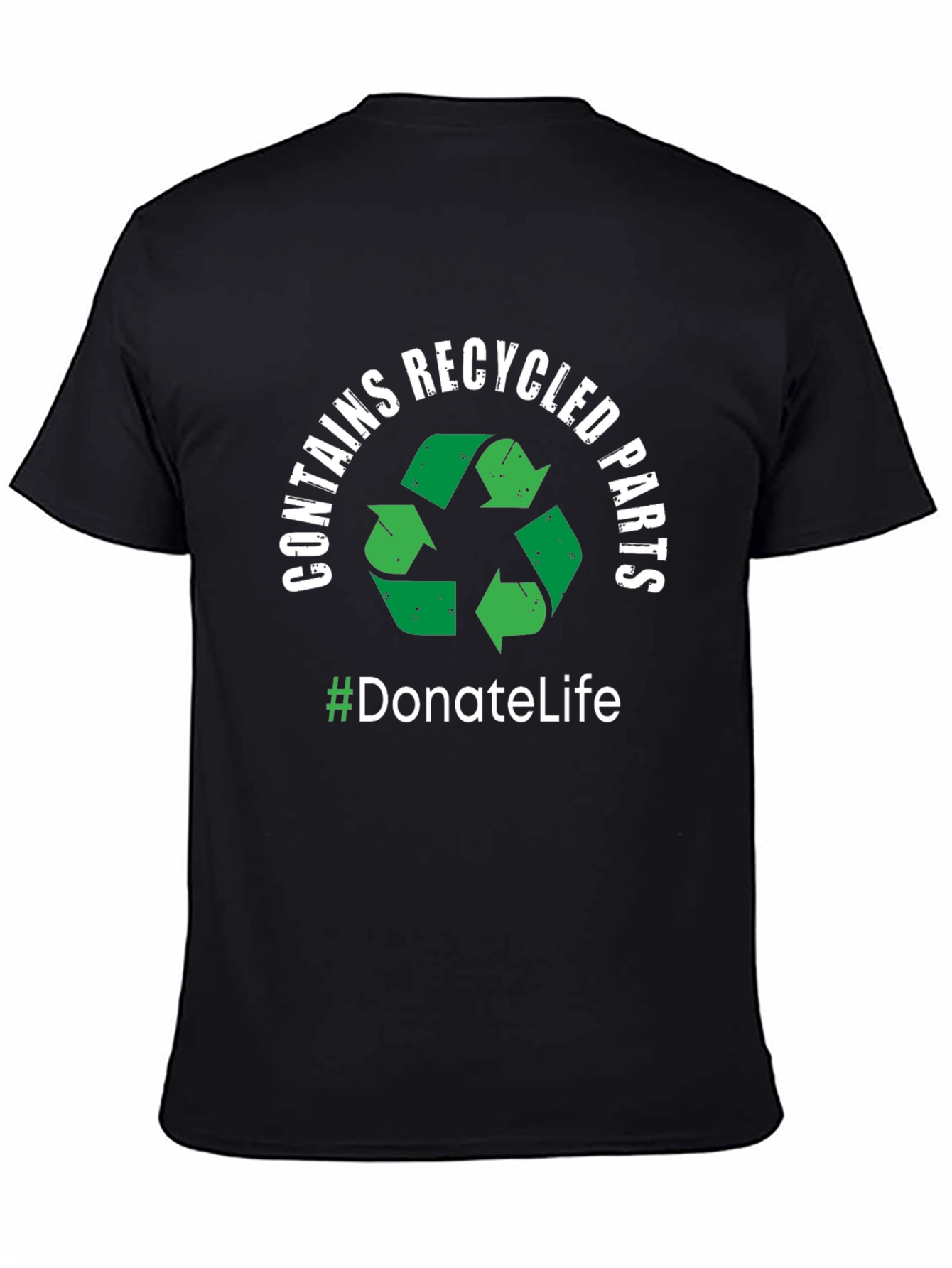 Donate Life Recycled Parts Graphic T-Shirt