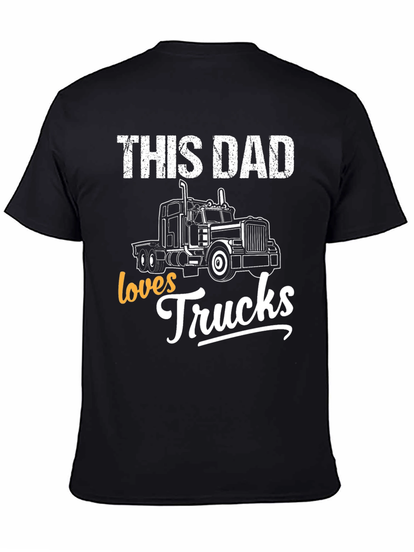 This Dad Loves Trucks T-Shirt - Fathers Day Gift