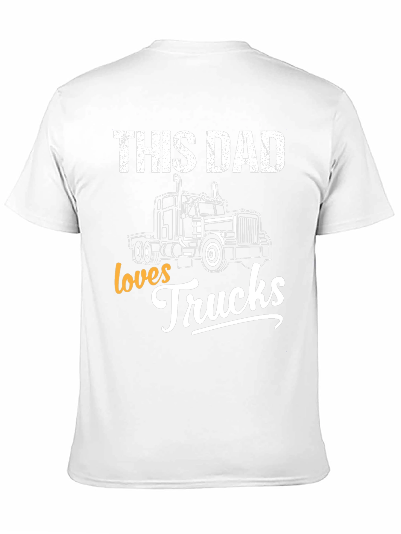 This Dad Loves Trucks T-Shirt - Fathers Day Gift
