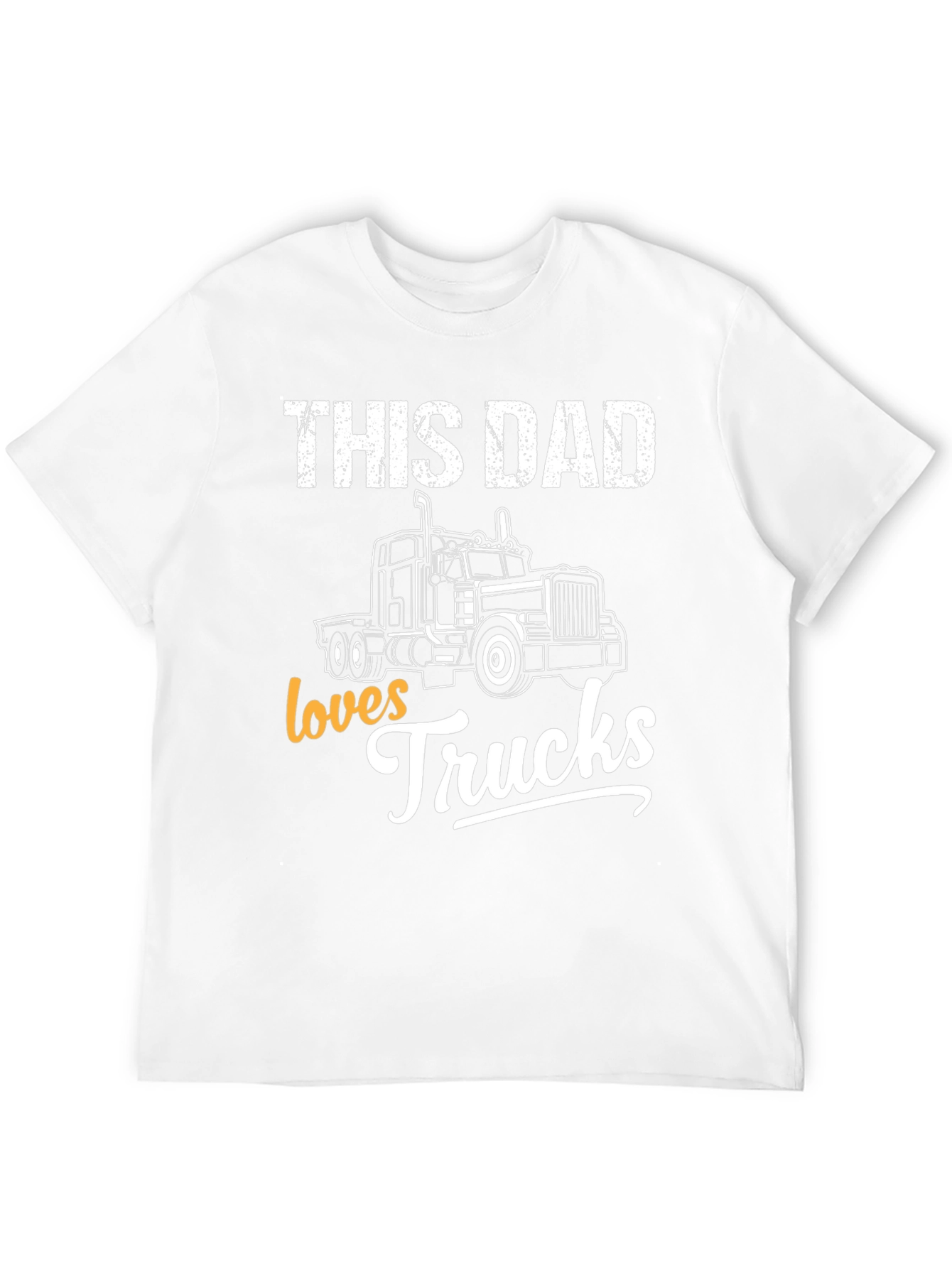 This Dad Loves Trucks T-Shirt - Fathers Day Gift