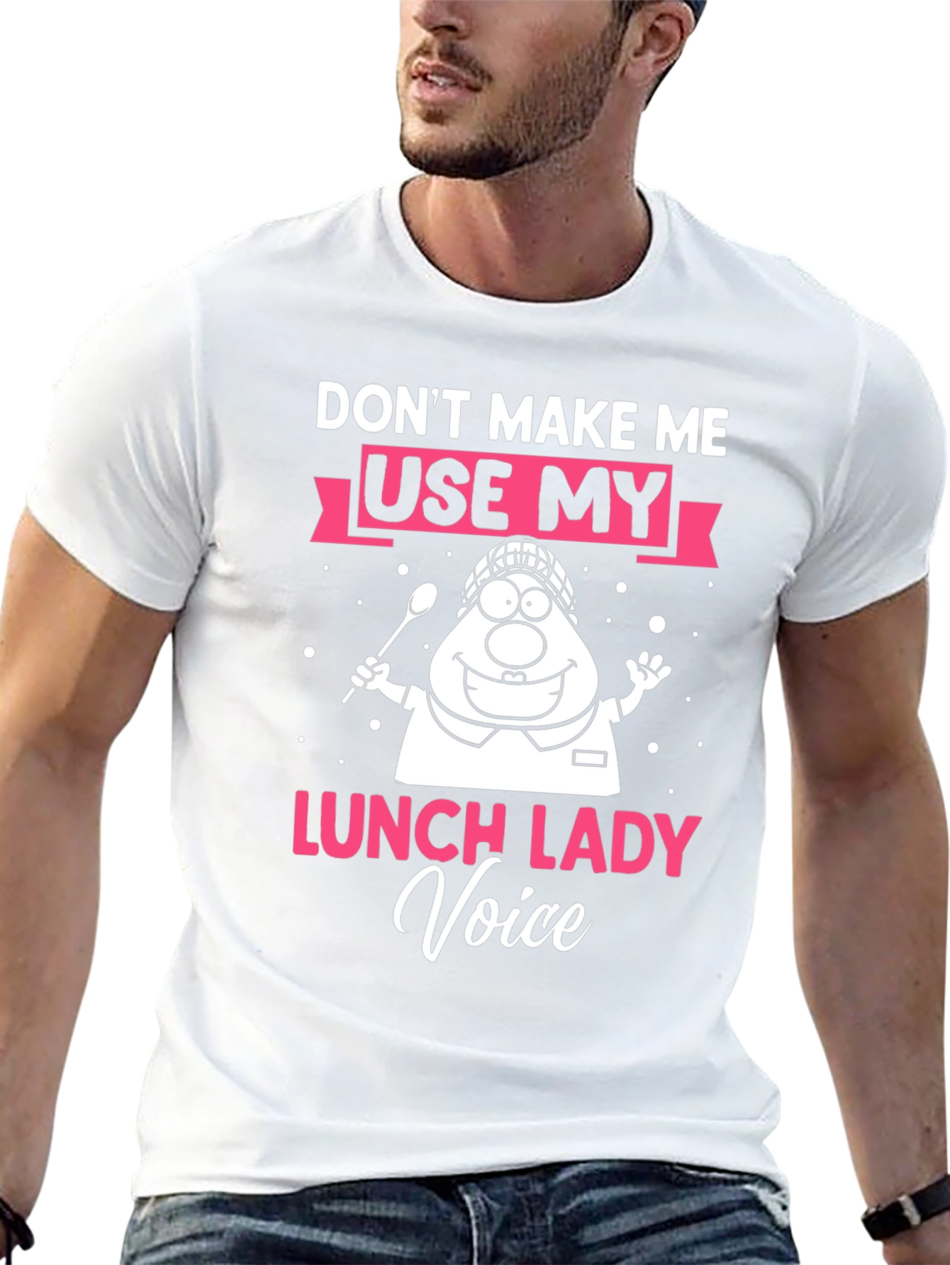 Dont Make Me Use Lunch Lady Voice T-Shirt