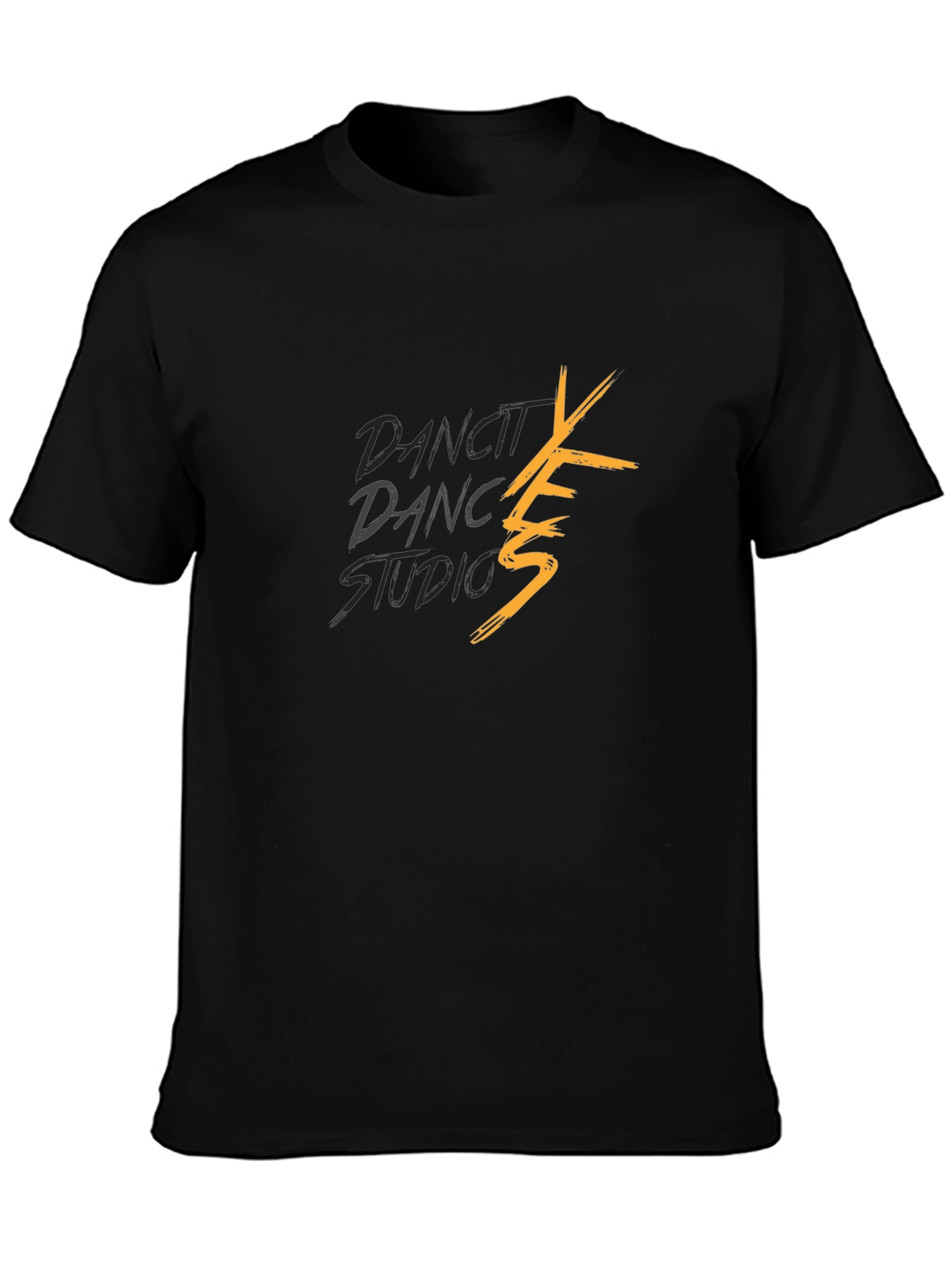 Dance Studio Black Tee - Yes Graphic