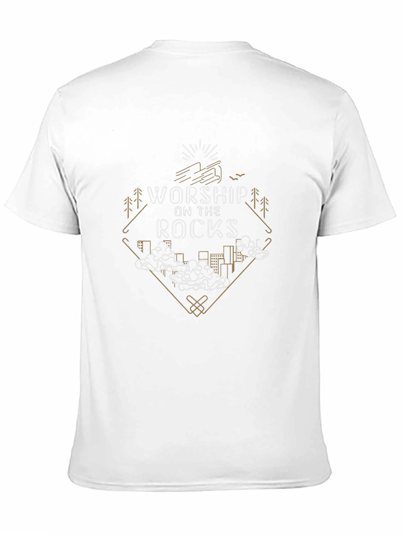 Worship on the Rocks Graphic Tee