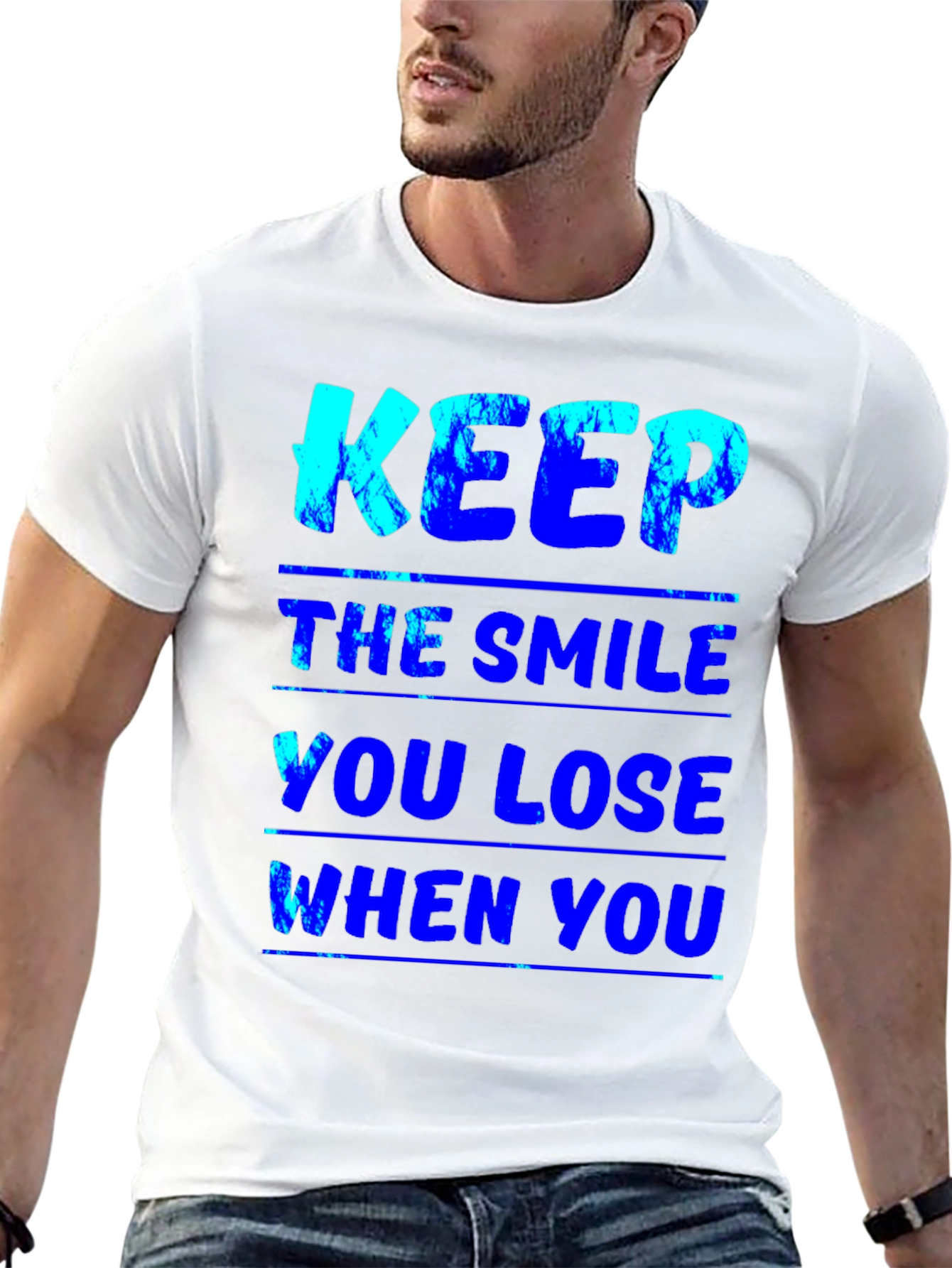 Keep the Smile Graphic Tee - Casual Wear