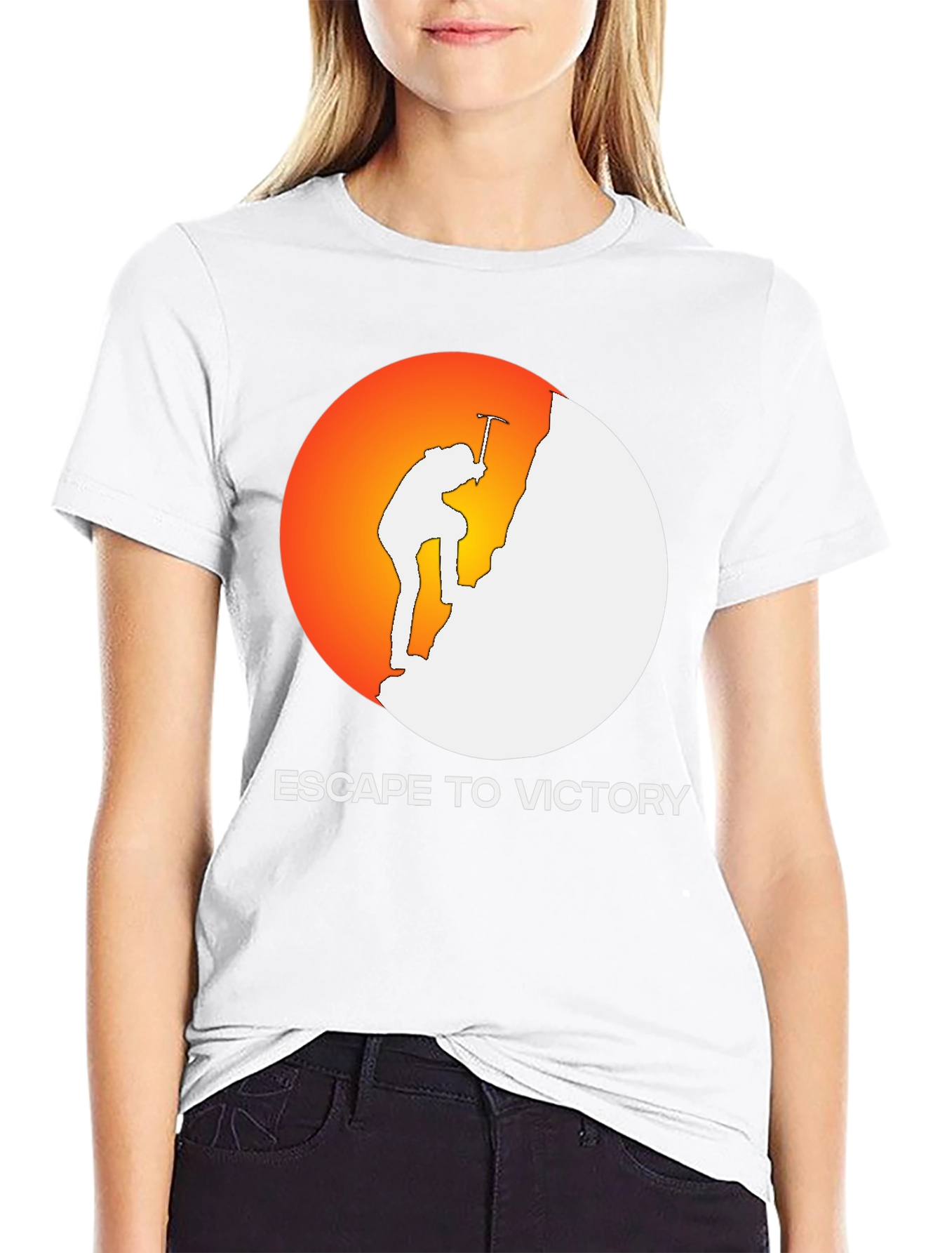 Escape to Victory Graphic Tee - Climber Design