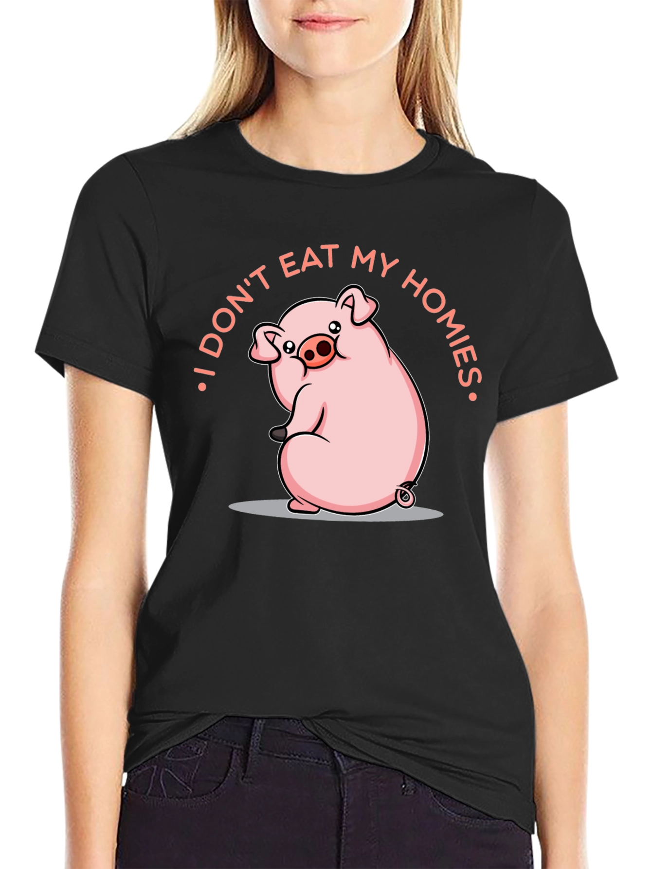 I Dont Eat My Homies Pig T-Shirt