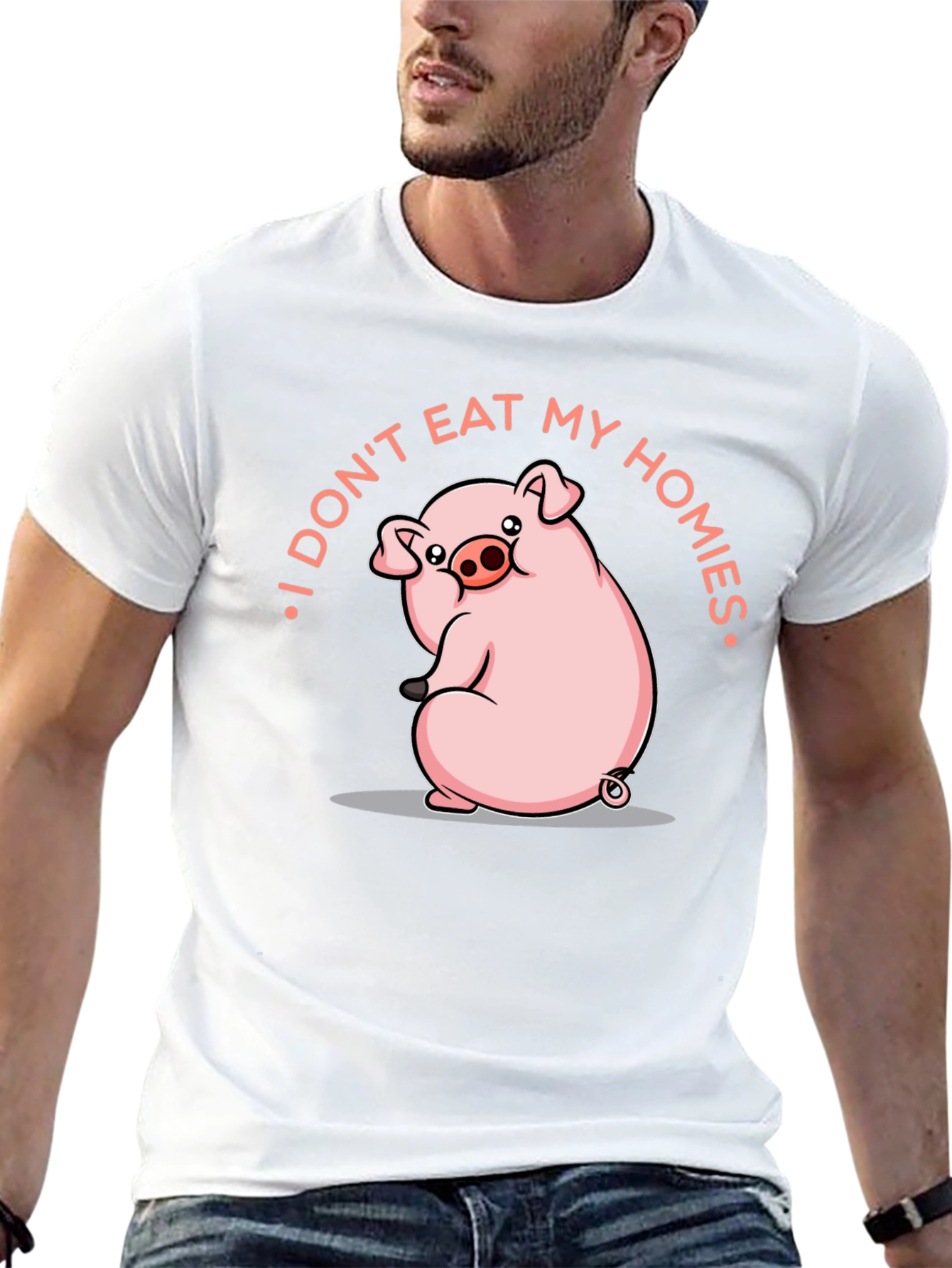 I Dont Eat My Homies Pig T-Shirt