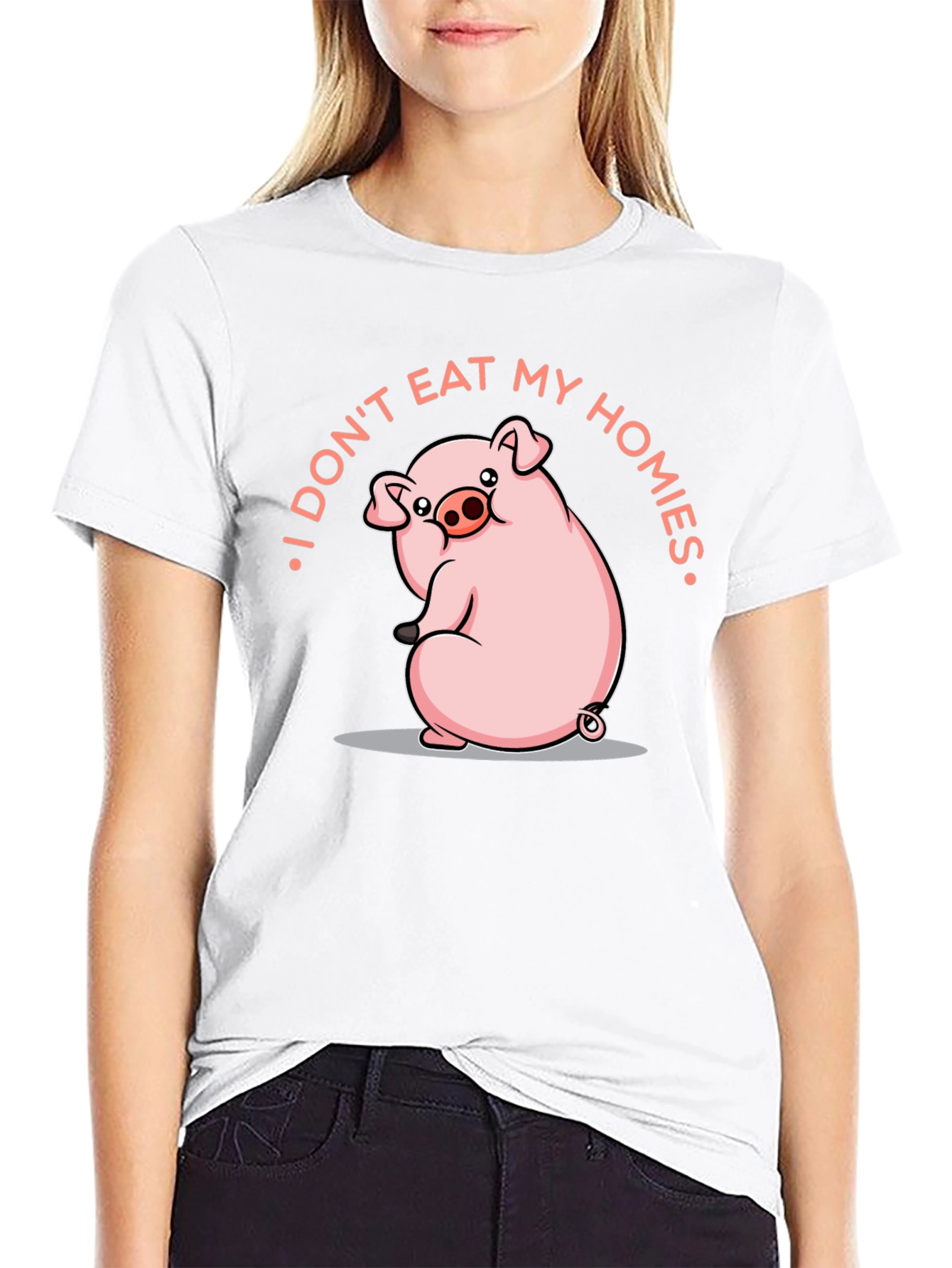 I Dont Eat My Homies Pig T-Shirt