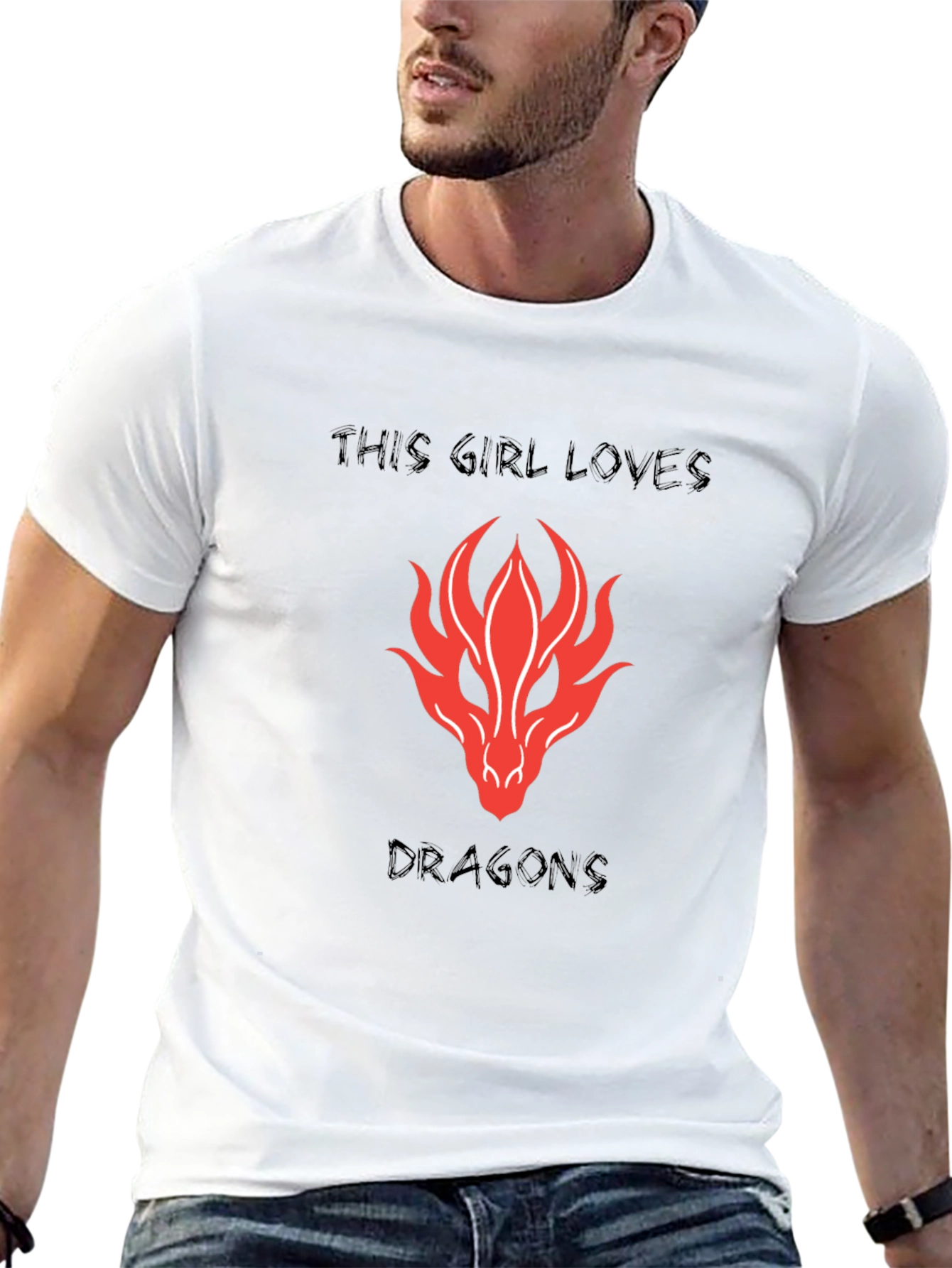 Dragon Lovers Black T-Shirt