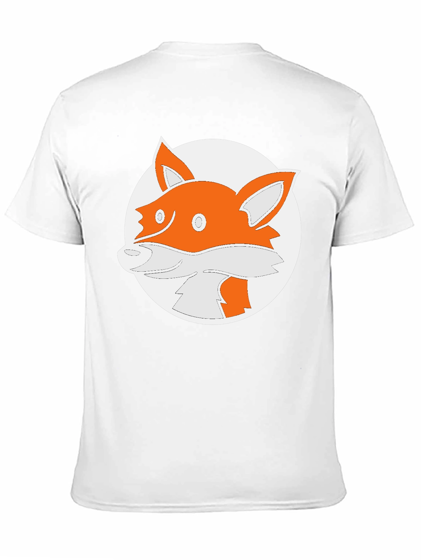 Fox Graphic Black T-Shirt - Stylish Animal Design