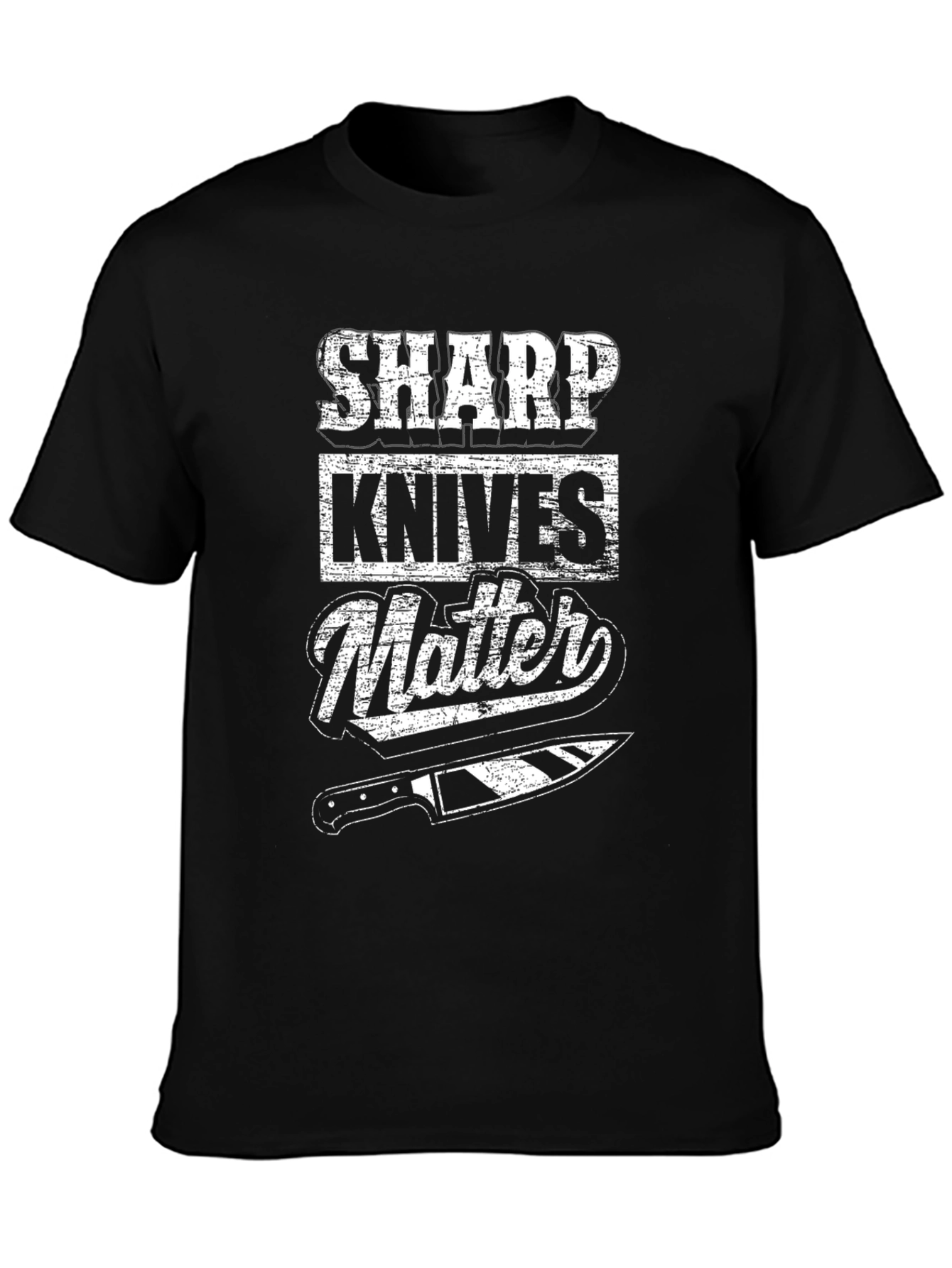 Sharp Knives Matter Chef T-Shirt