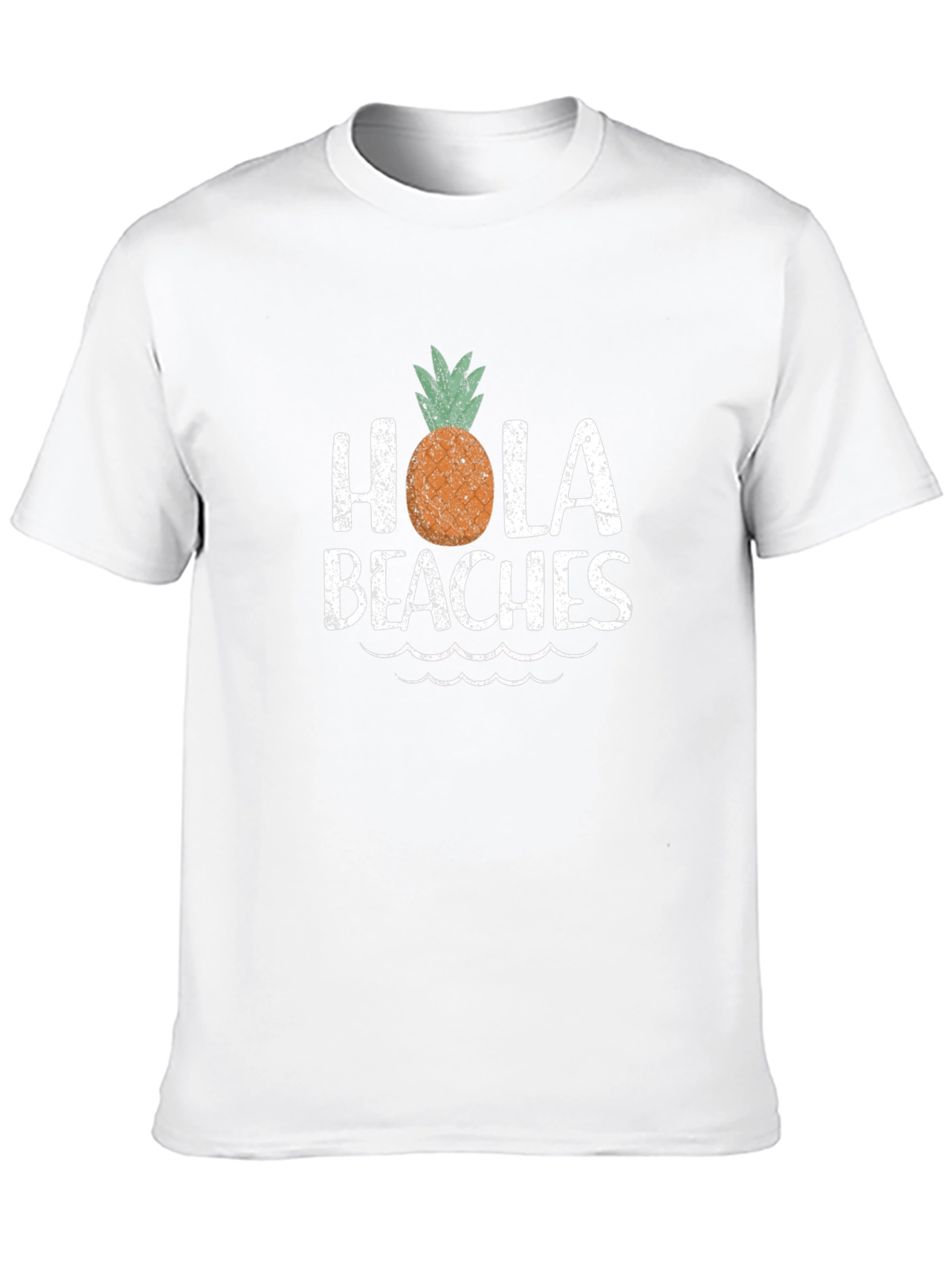 Hola Beaches Pineapple Graphic Tee