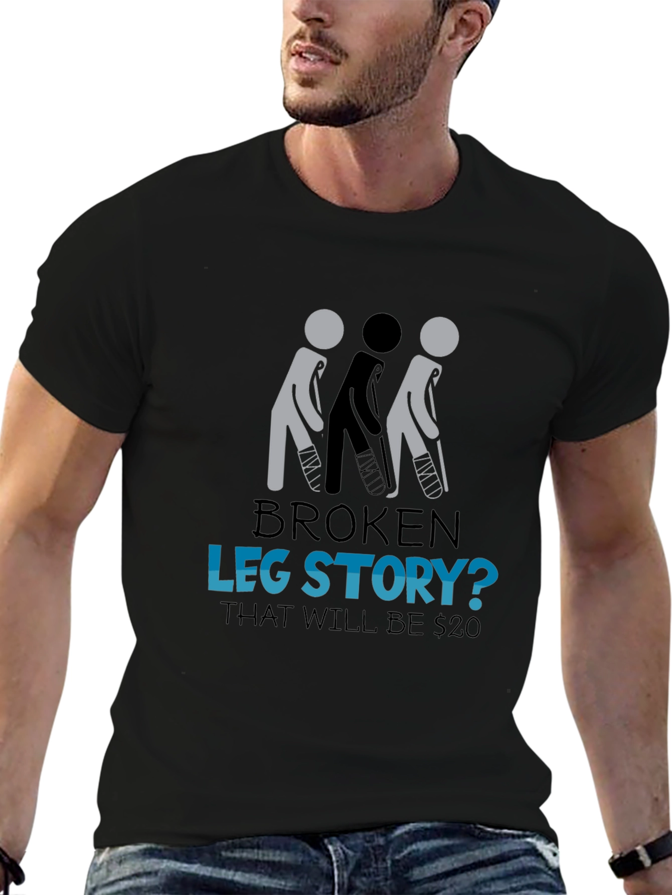Broken Leg Story T-Shirt
