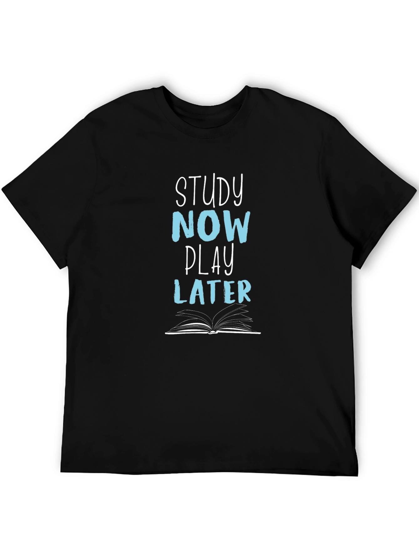 Study Now Play Later Graphic Tee